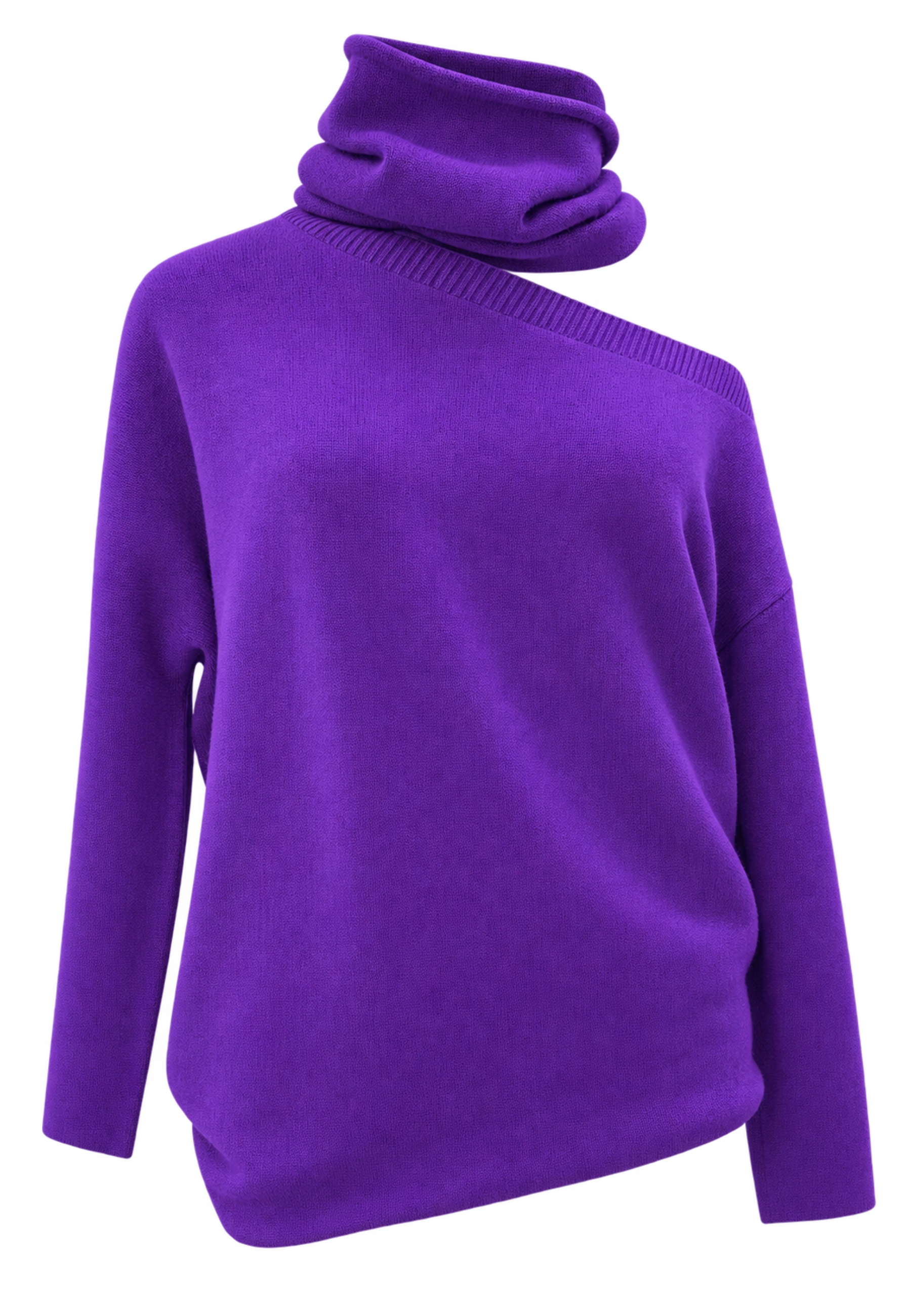 MAGLIA ASSIMETRICA MVM CON COLLO 