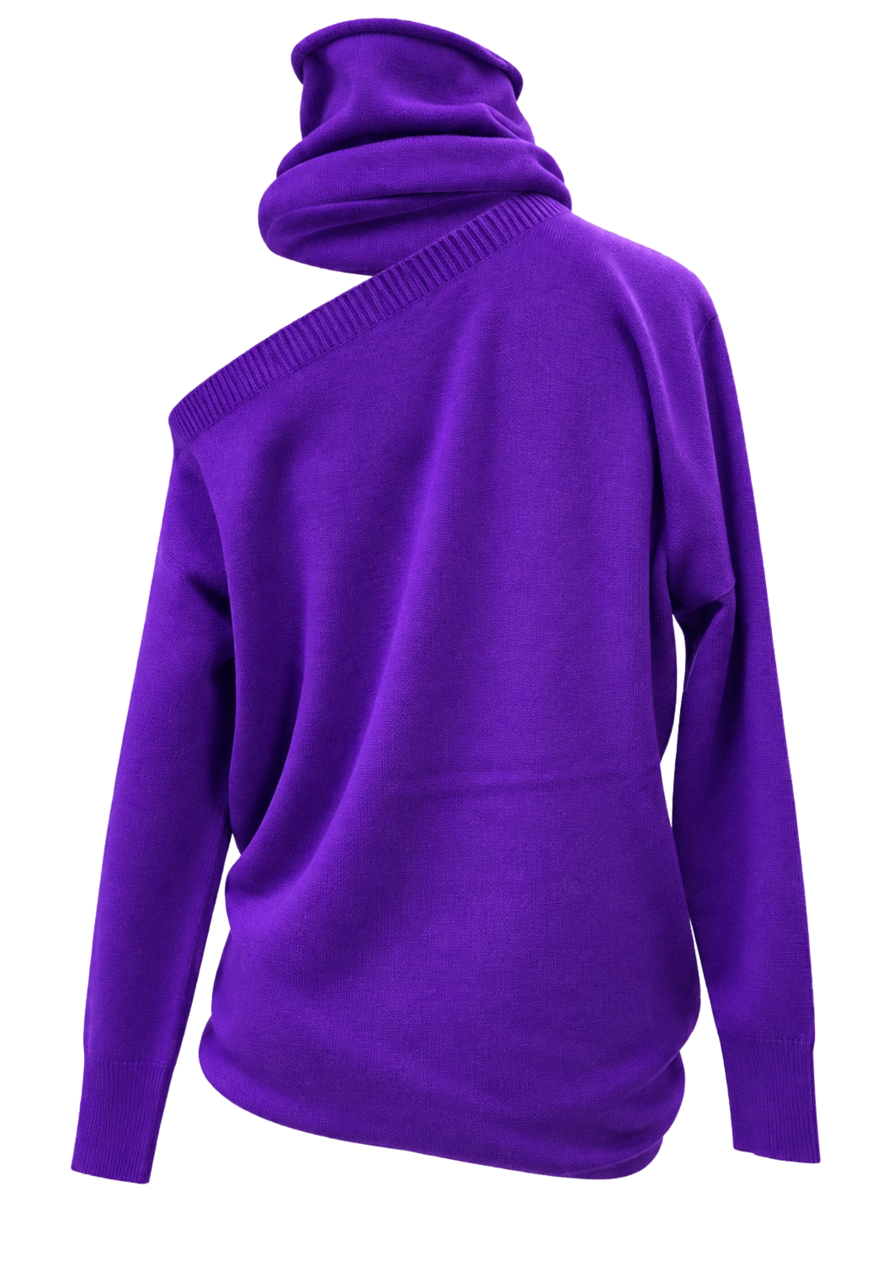 MAGLIA ASSIMETRICA MVM CON COLLO 