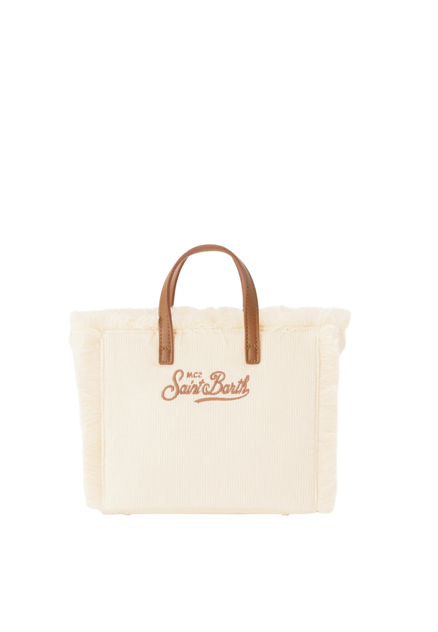 mini bolsa Saint Barth velvet ribbed