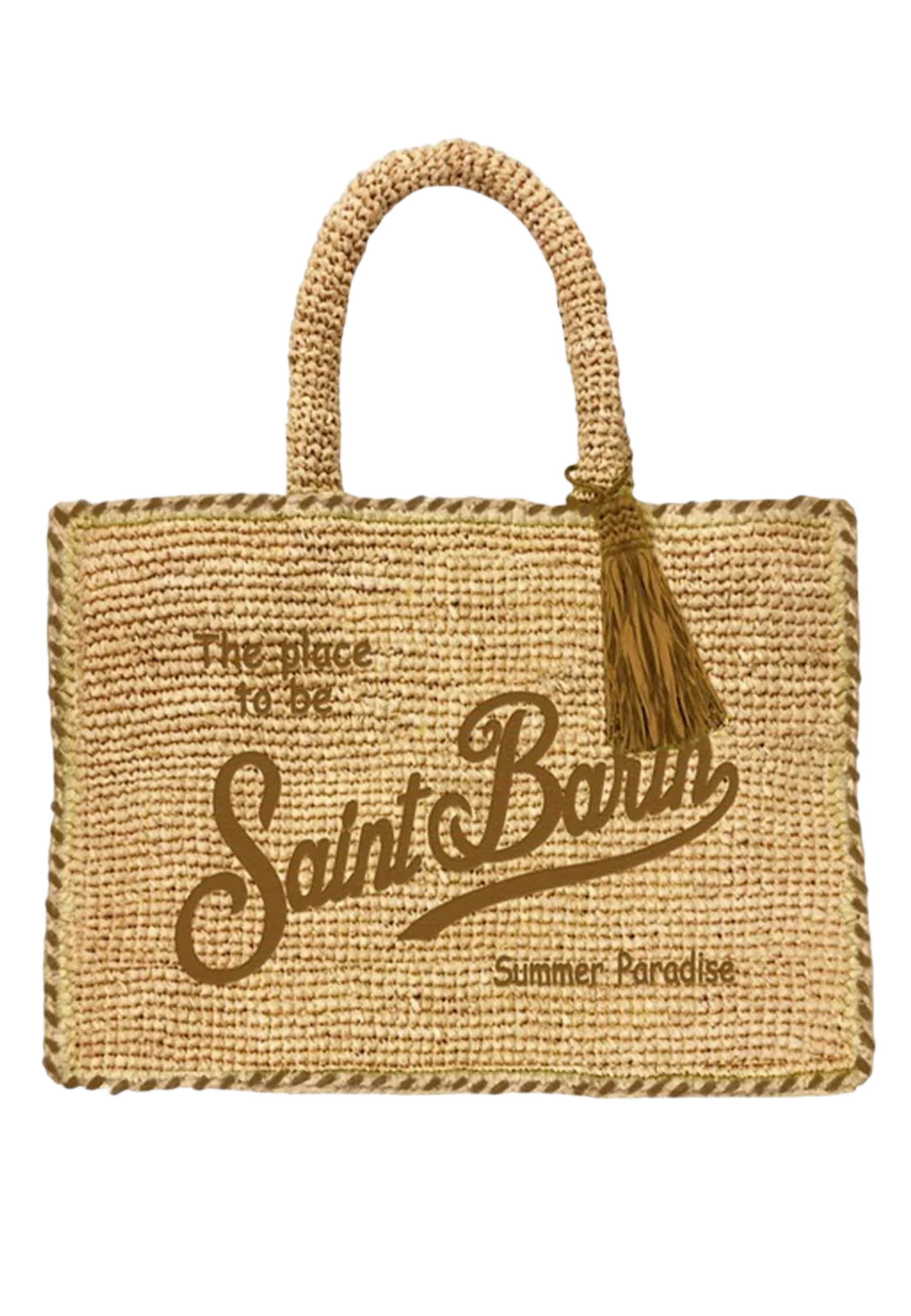 vanity great woman Saint Barth brown logo