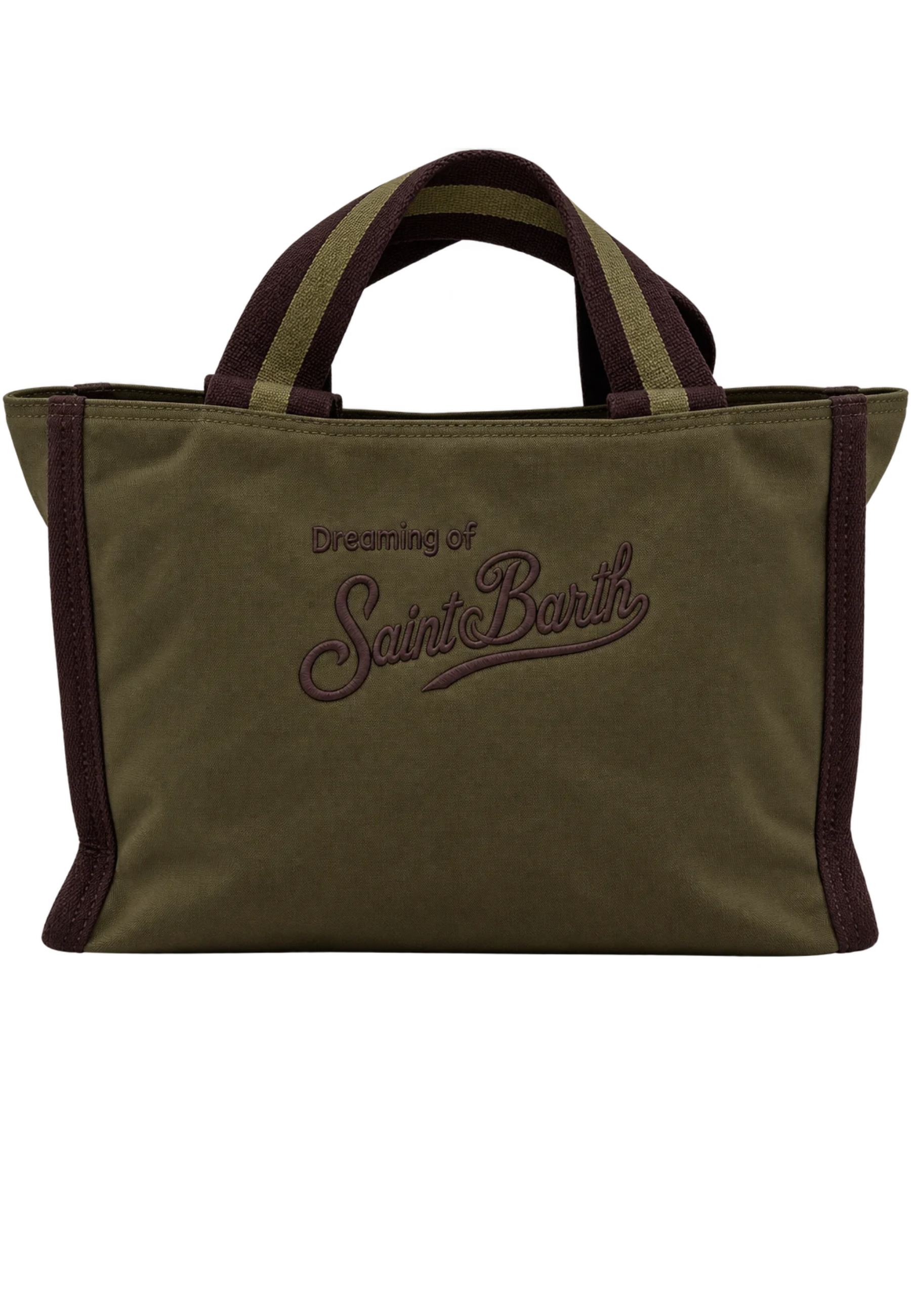 large bag Saint Barth velvet inserts