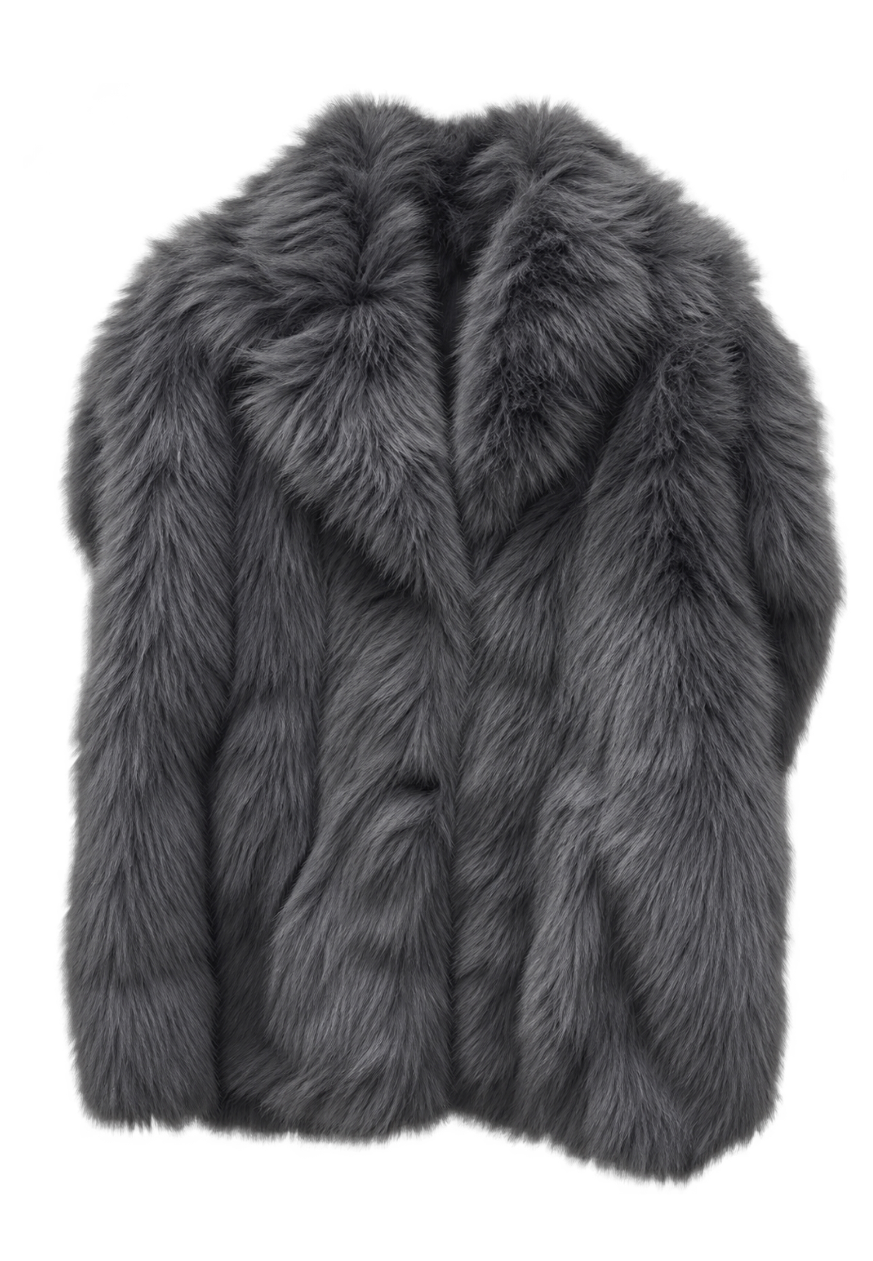 gilet col surdimensionné A revers Zoe Paris cuir synthétique
