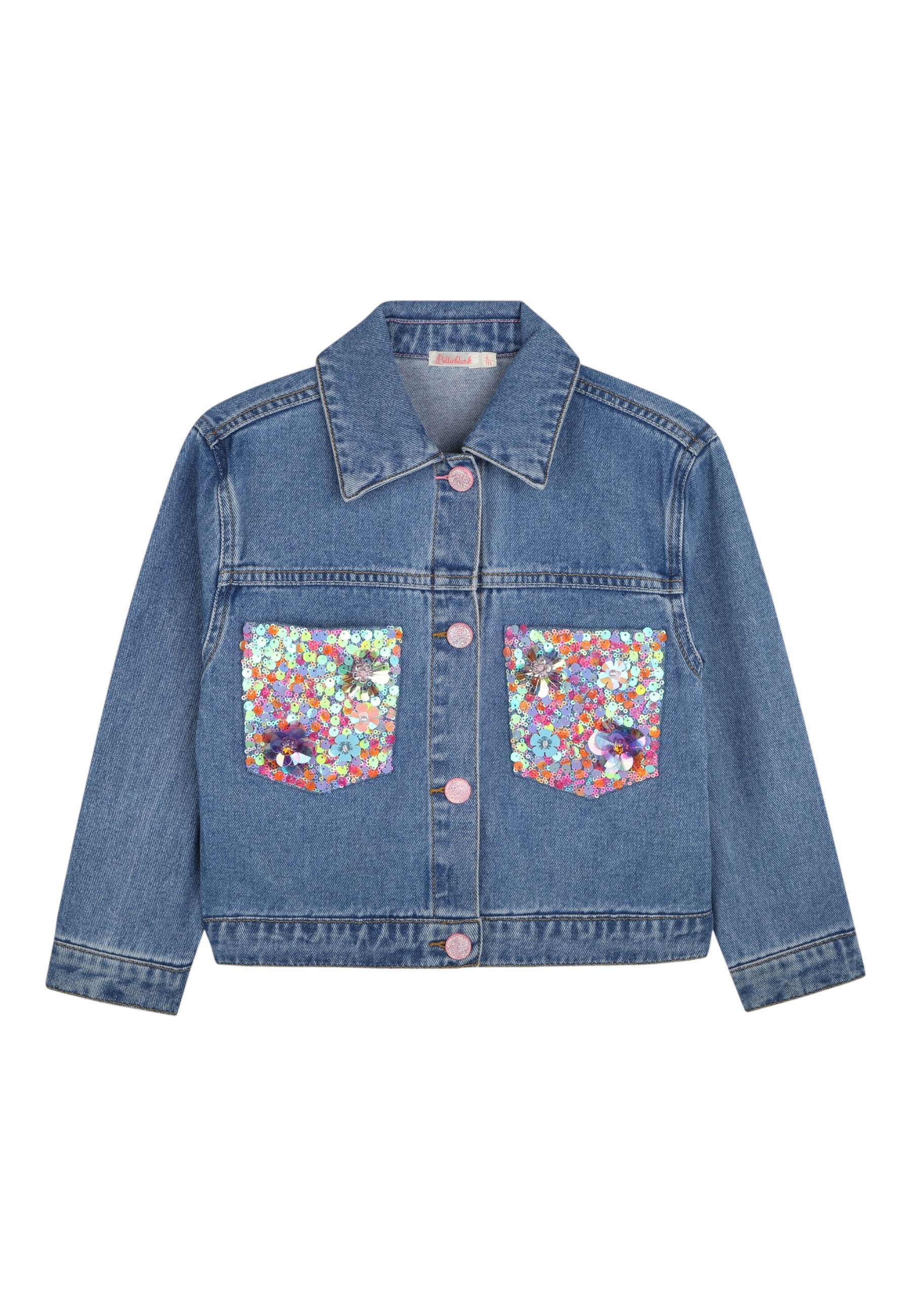 Girls Billieblush Denim Jacket - Picture 6 of 8