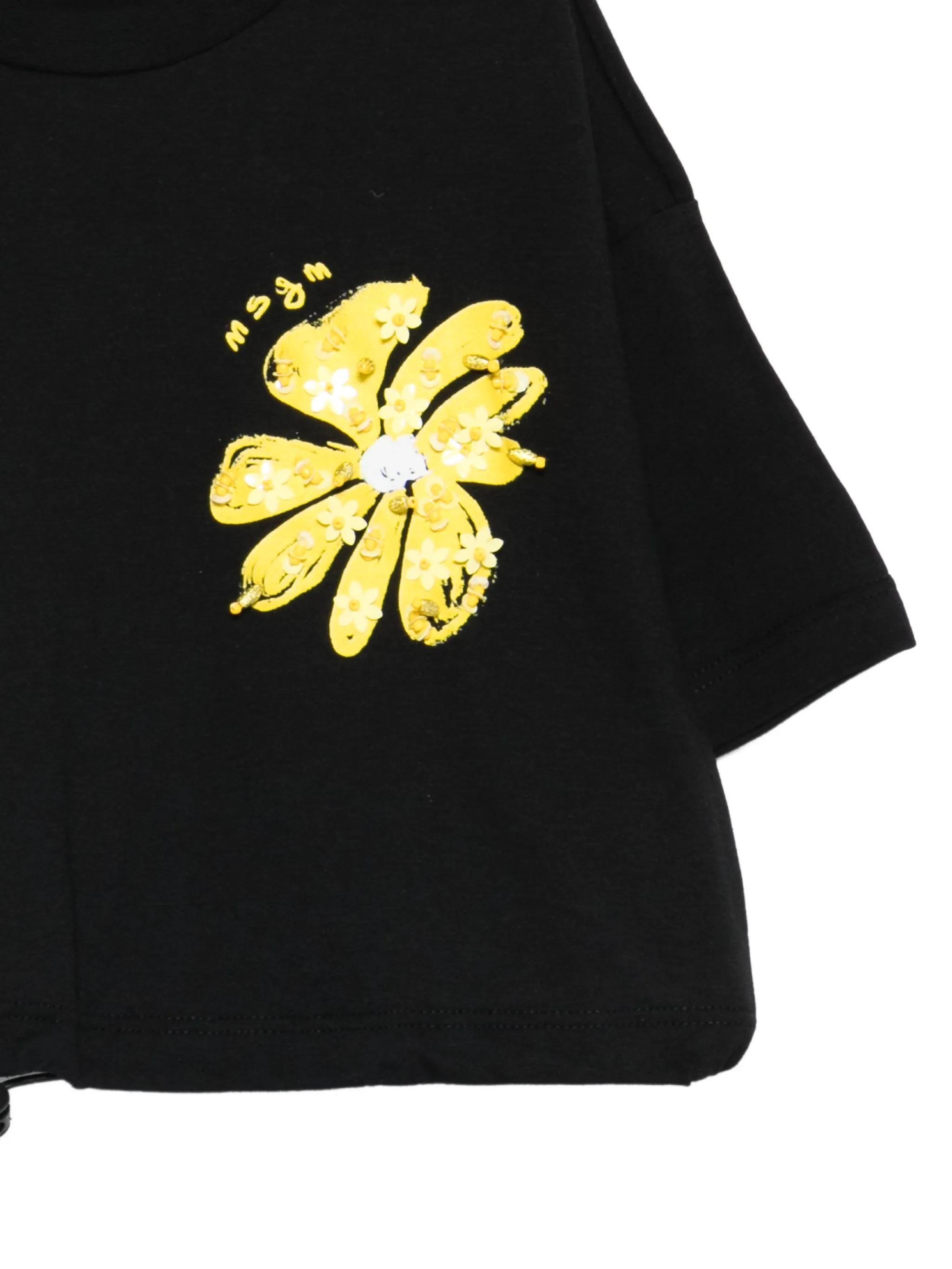 ty-shirt M/C fleur