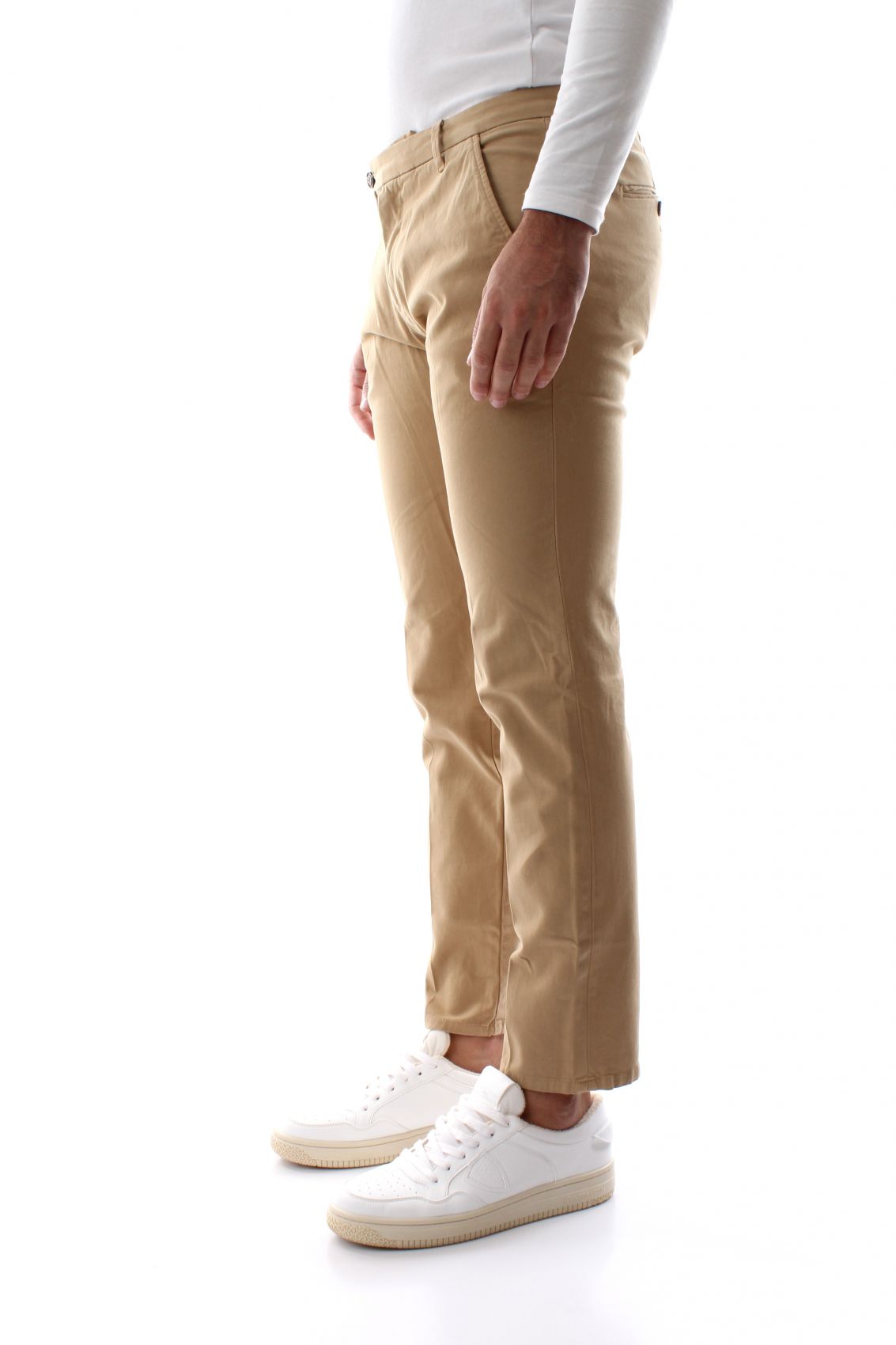 pantaloni uomo roy roger's new rolf rru013 - c8700112 005 beige