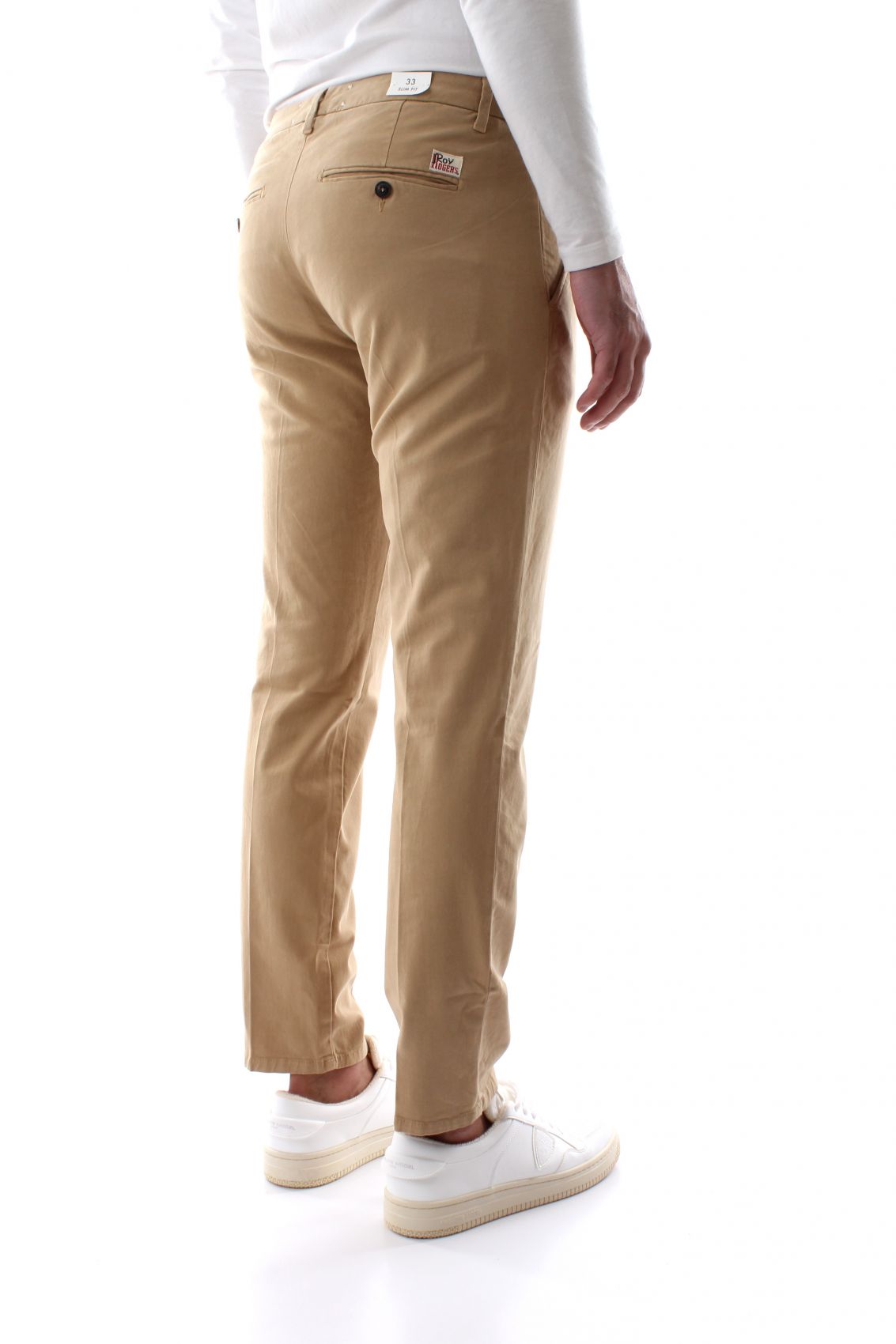 pantaloni uomo roy roger's new rolf rru013 - c8700112 005 beige