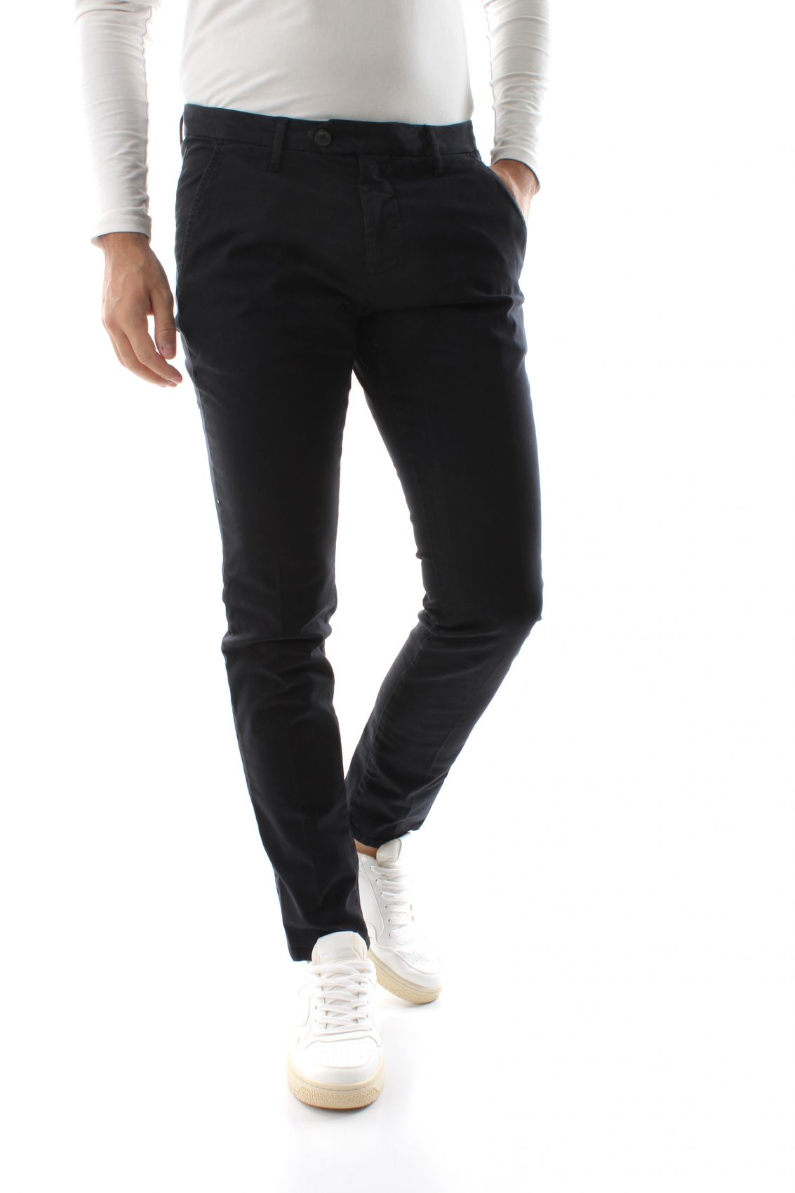 pantaloni uomo roy roger's new rolf rru013 - c8700112 048 blue navy
