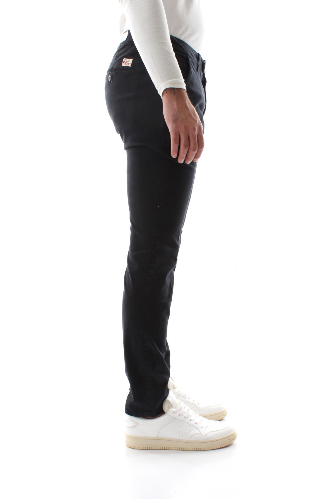 pantaloni uomo roy roger's new rolf rru013 - c8700112 048 blue navy