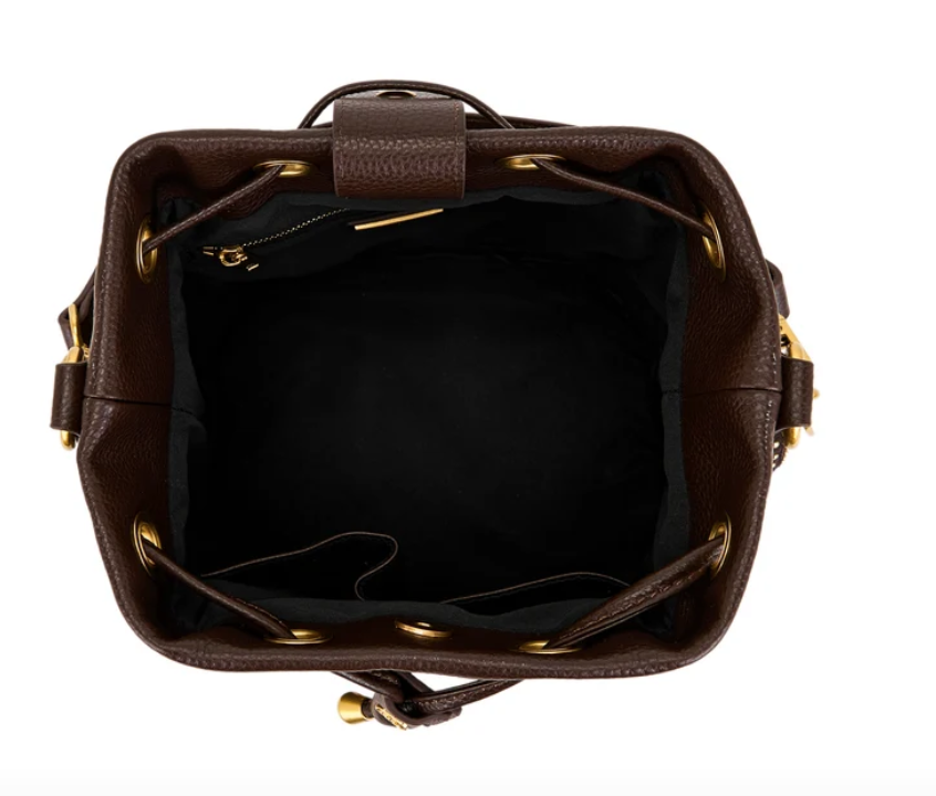 Bolsa de mujeres Lacarrie balde de eclipse marrón tumble nn67l37