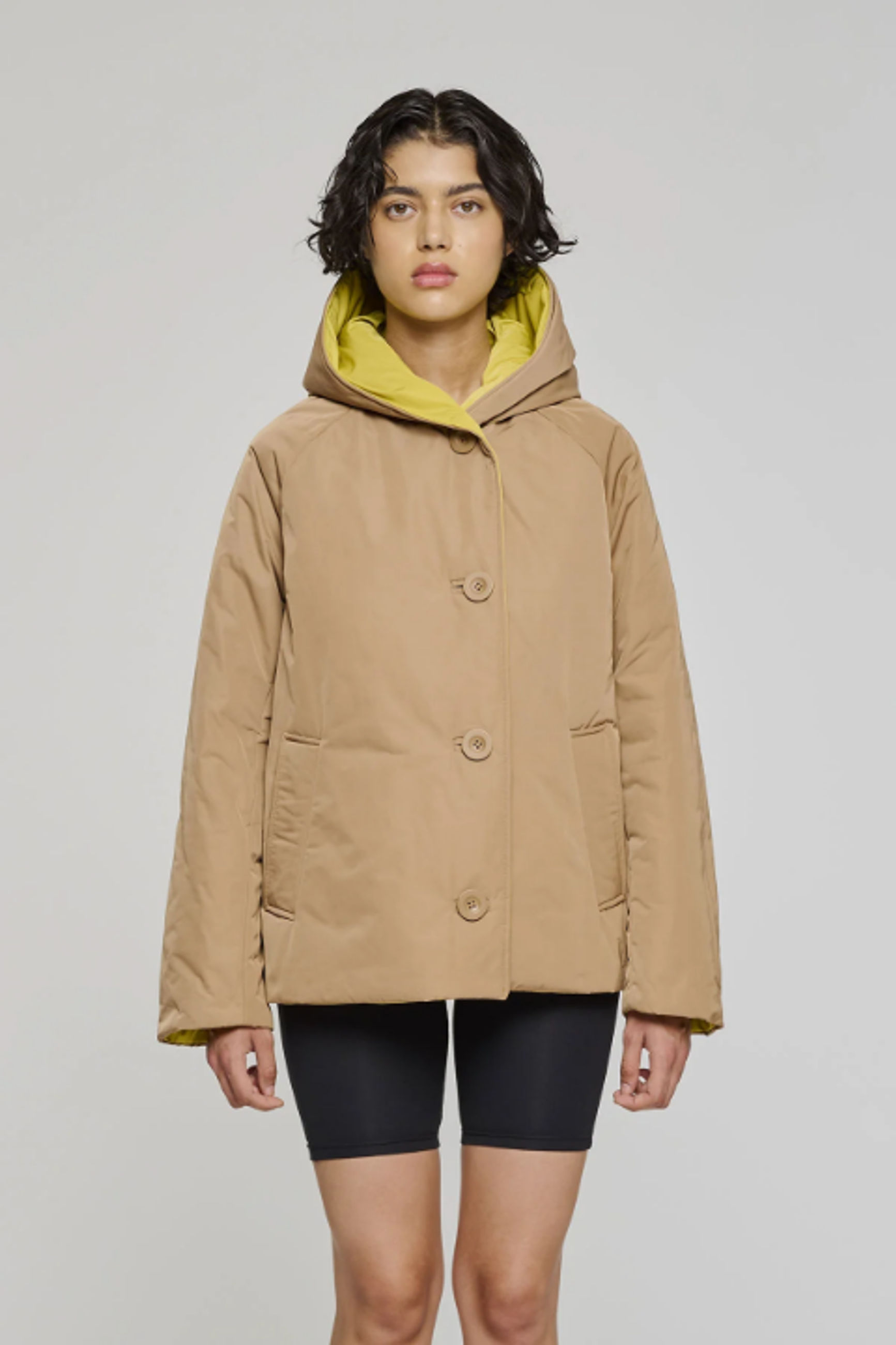 9006 1476 Frau Oof Reversible Corto Gold Green