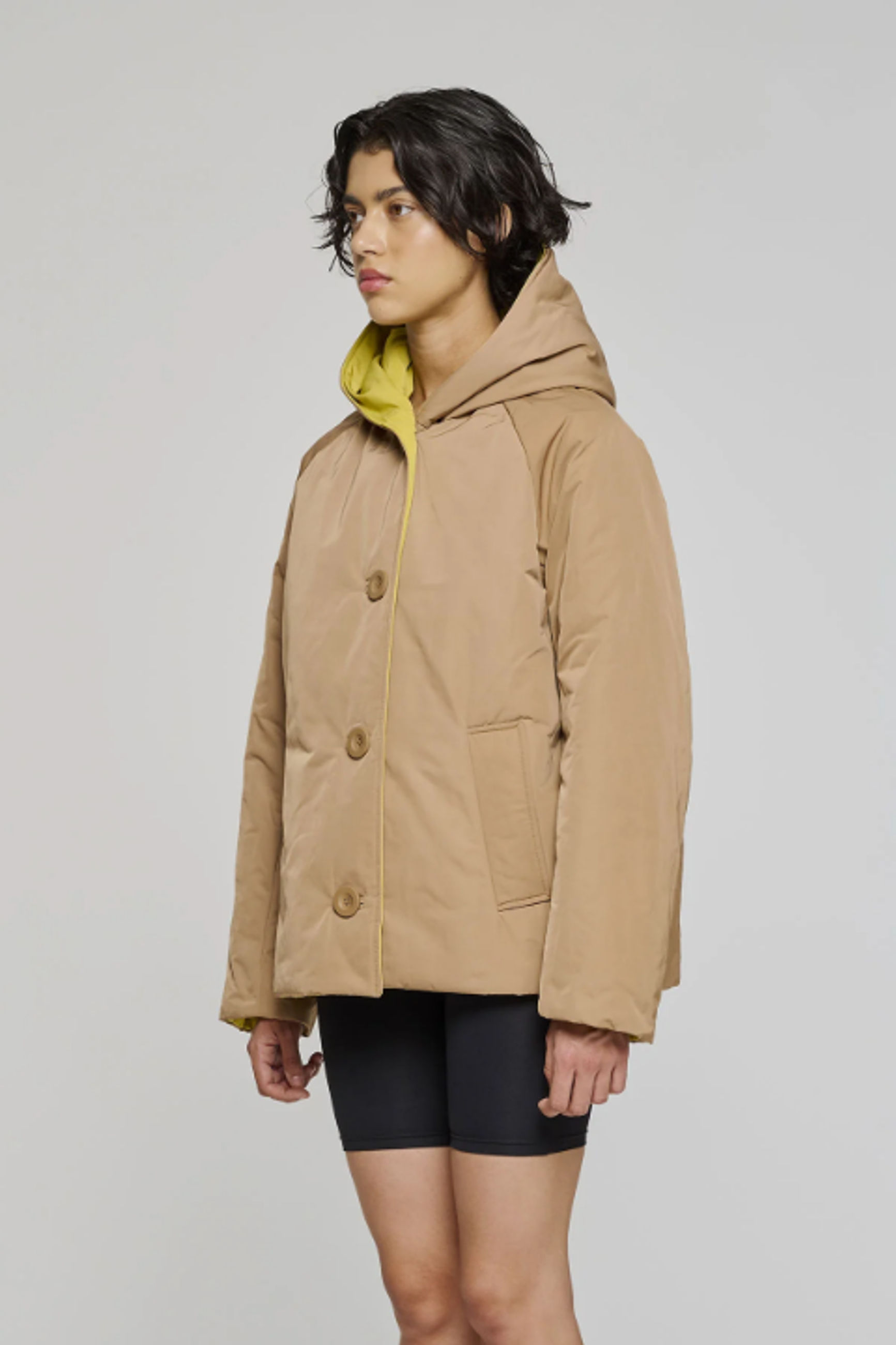 9006 1476 Frau Oof Reversible Corto Gold Green