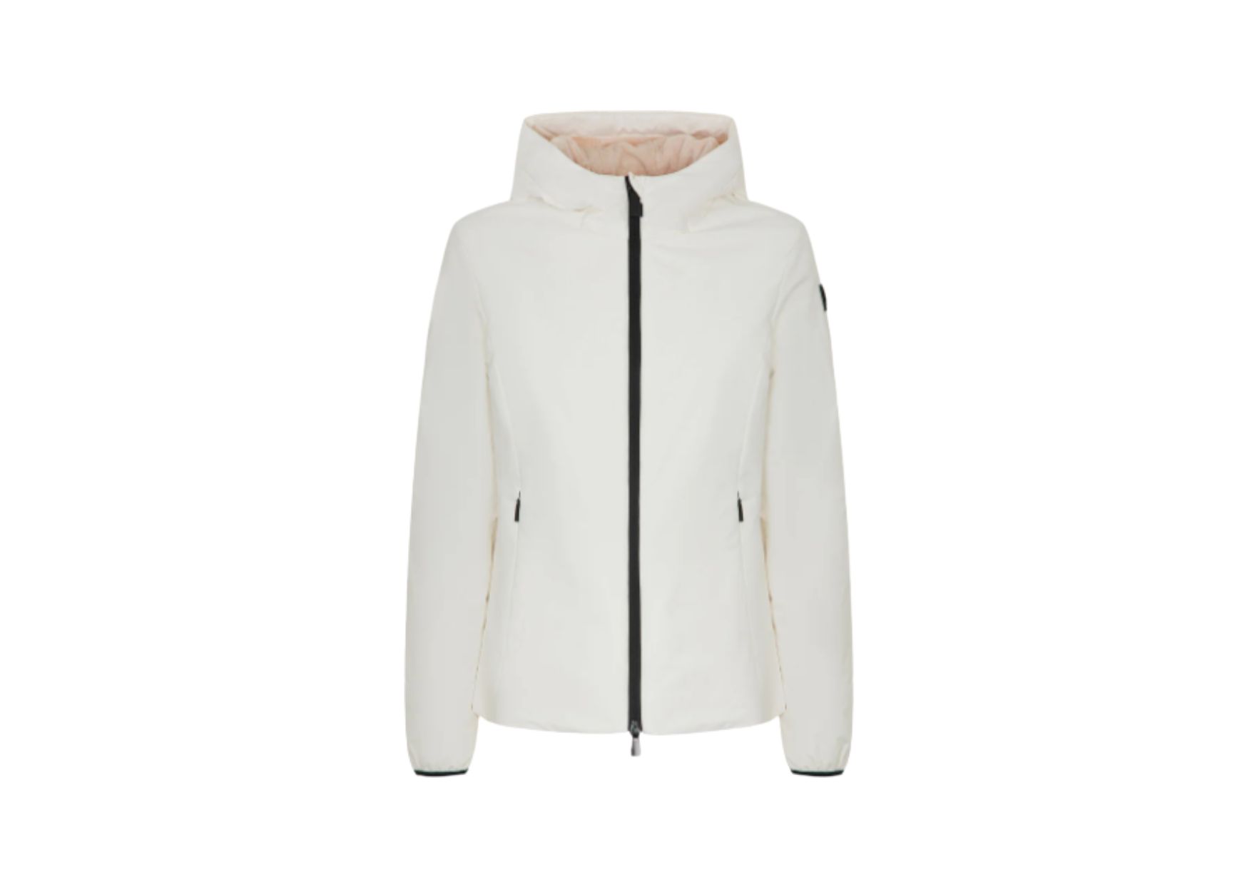 Giubbotto Donna Suns Aurelia Velour Off White 
