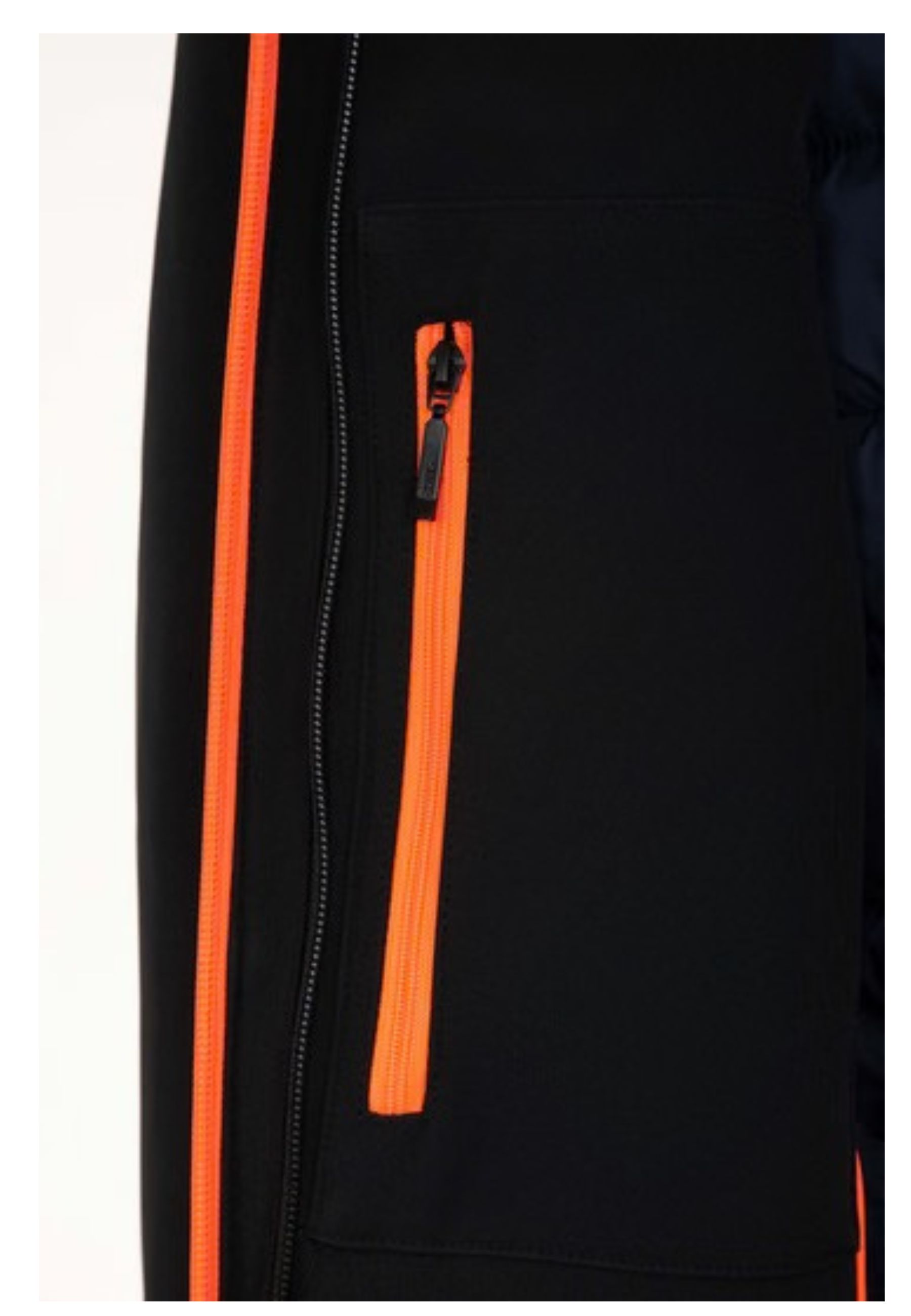 Chaqueta de hombre Suns Mobiliario doble largo Negro / oscuro azul