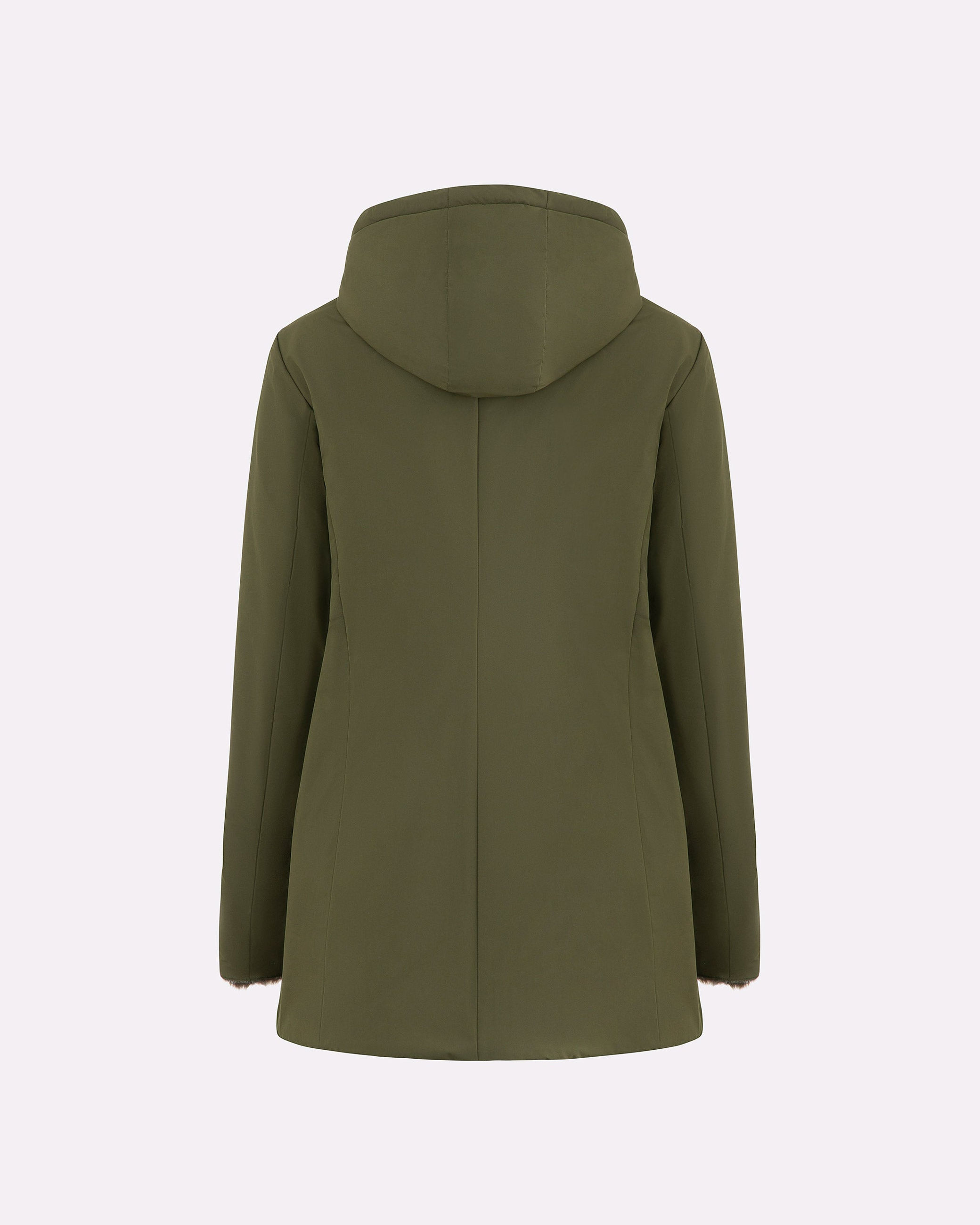 Veste pour femmes Suns Marmolada Fur Army