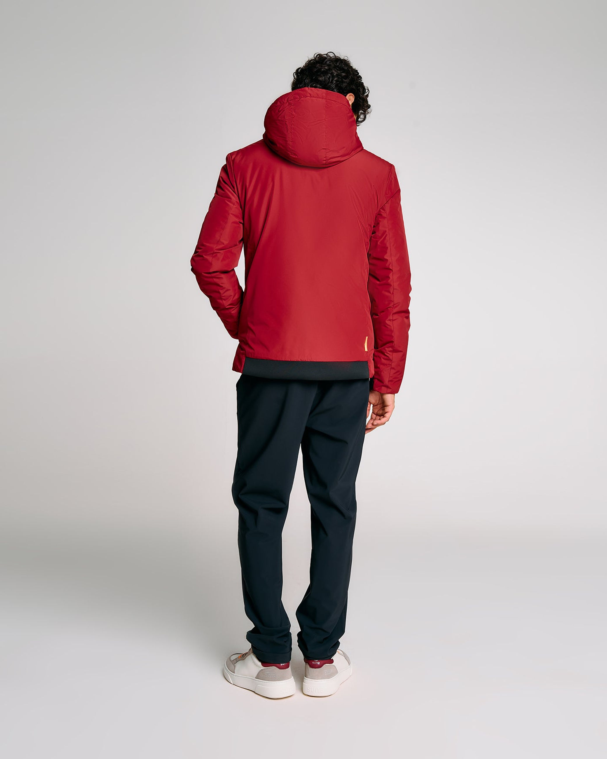 Men's jacket Suns Aurelio Velour Bordeaux