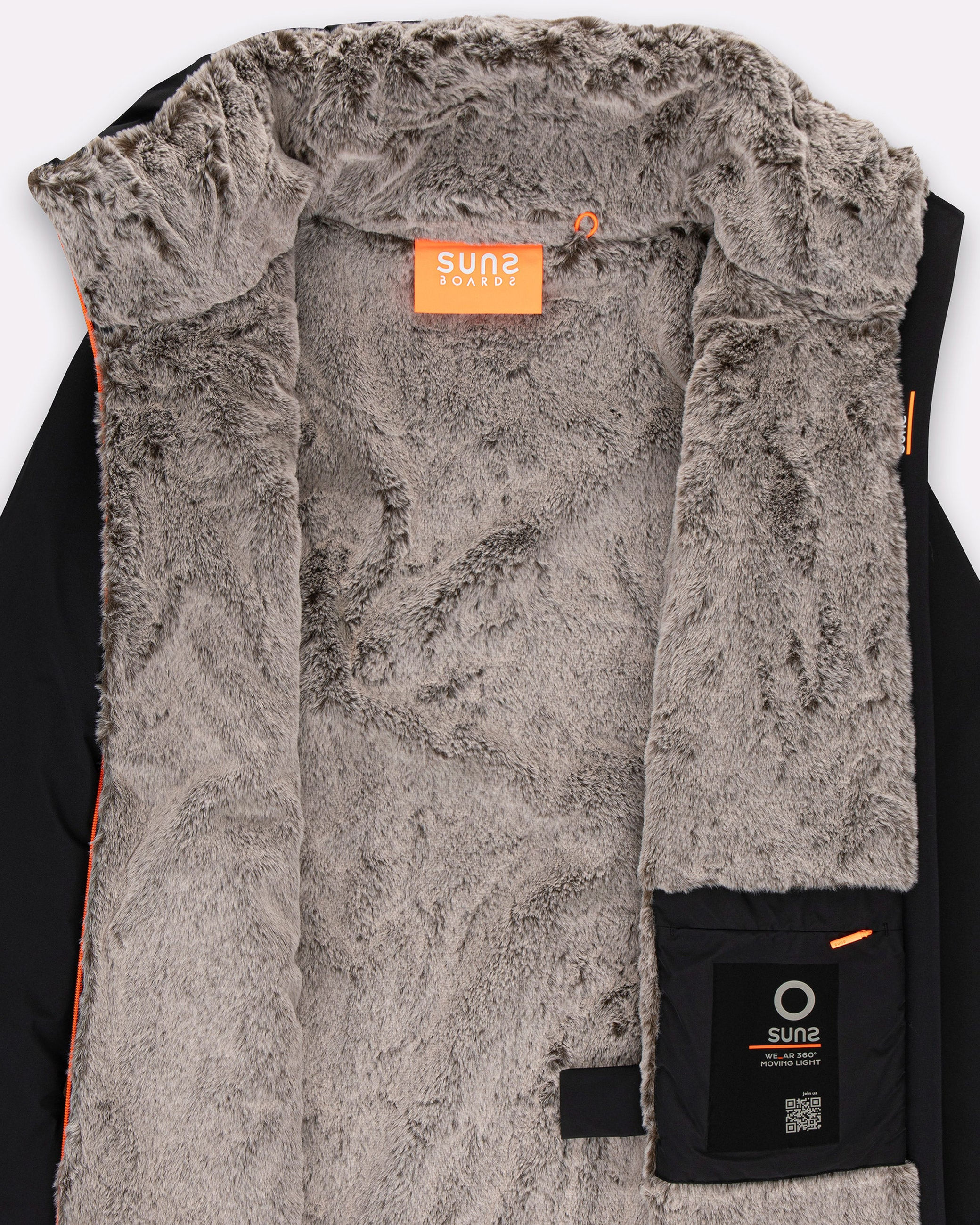 Veste pour femmes Suns Situla Noir