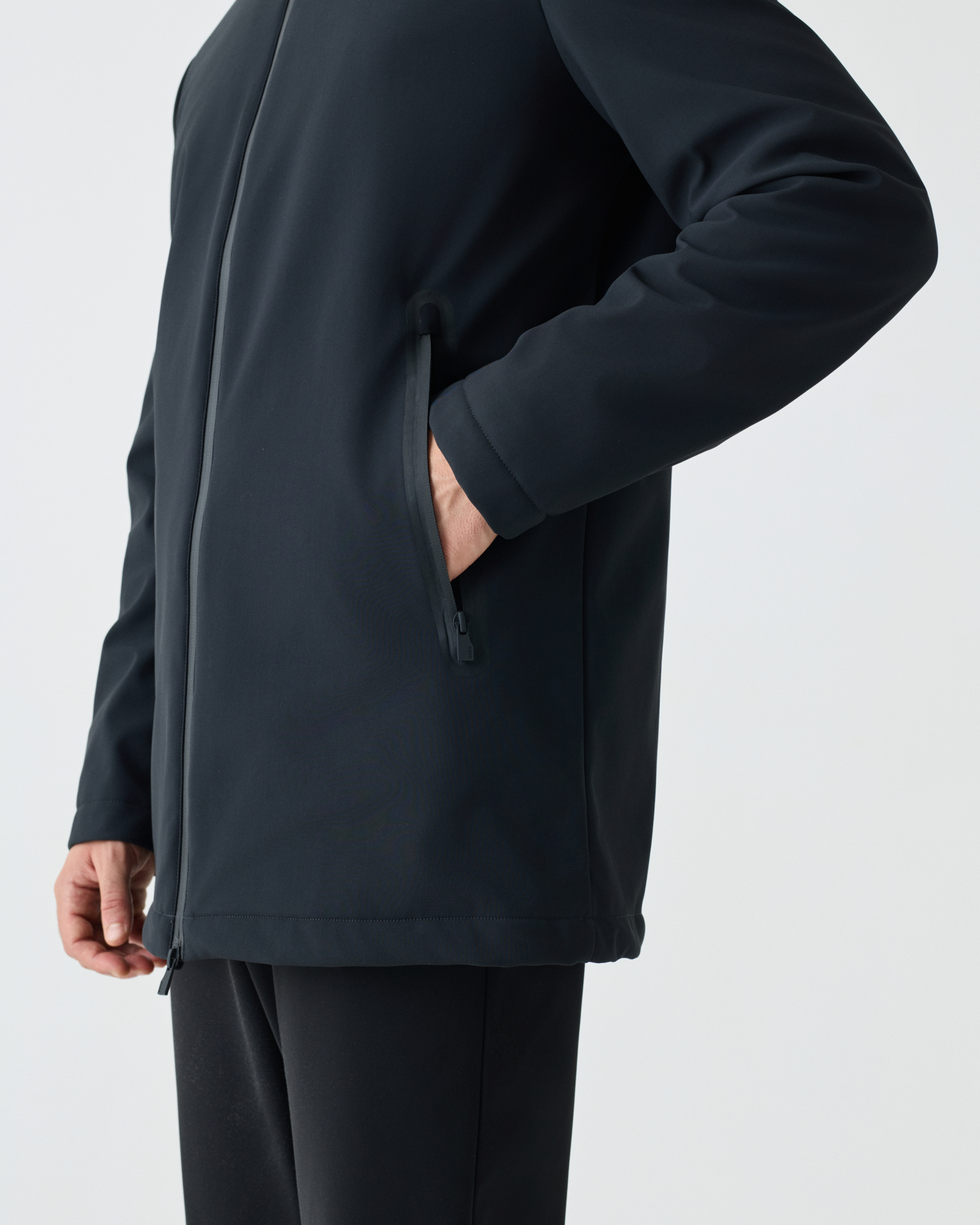 Chaqueta de hombre Suns Nomentano Micro Azul oscuro