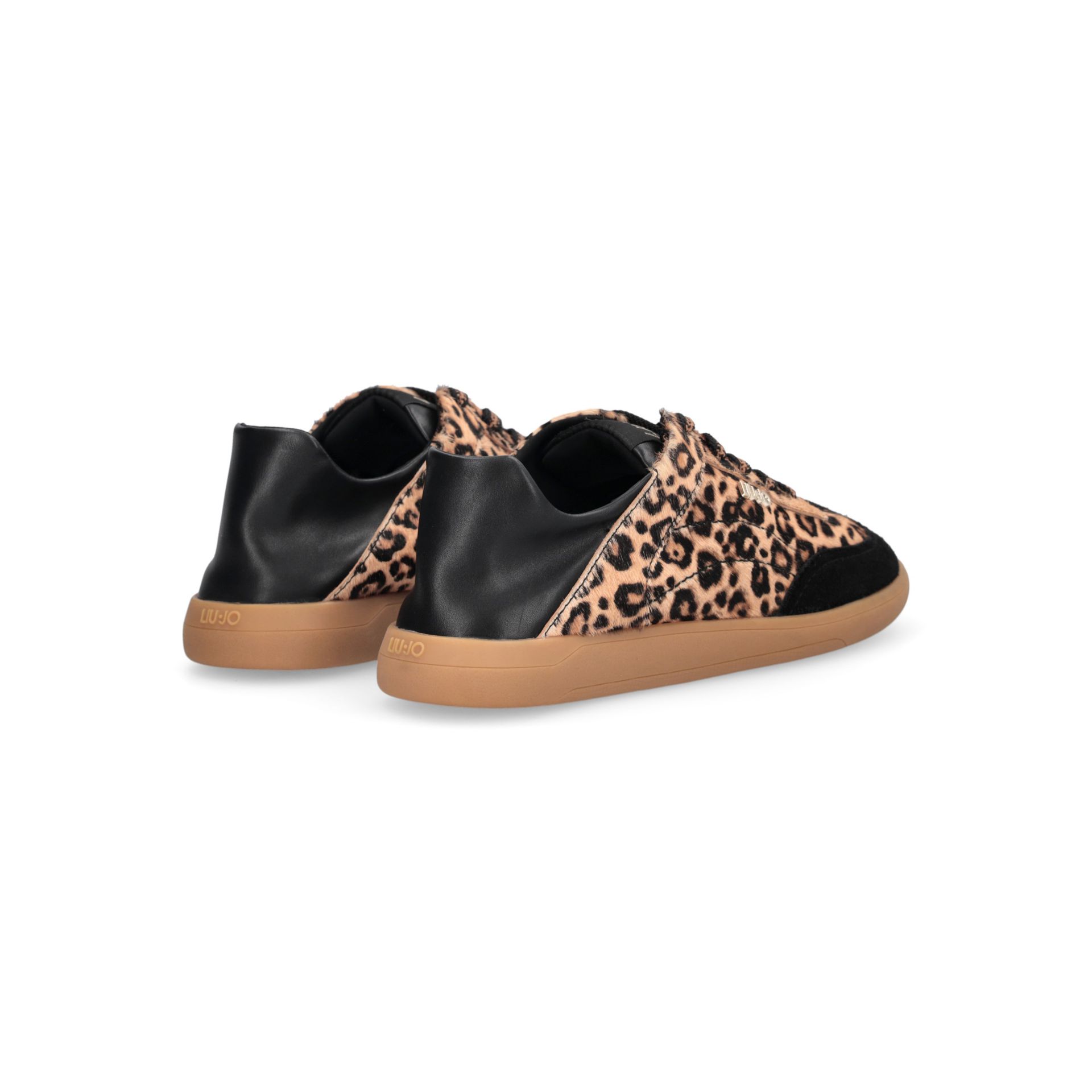 Liu Jo Women's Connor 03 sneakers in Cavallino Leopardato with Rubber sole