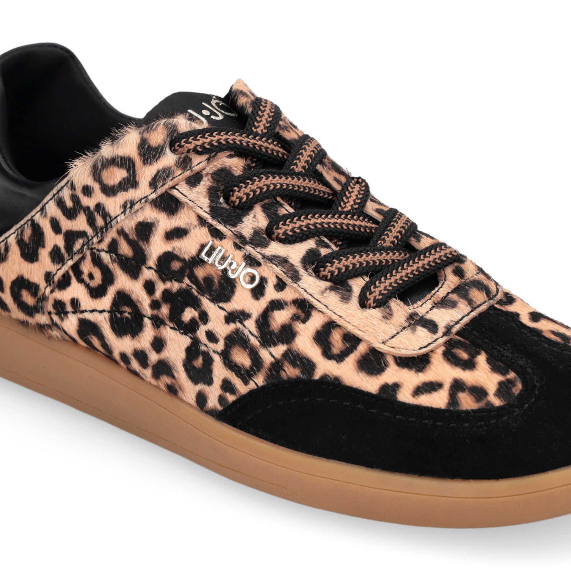 Liu Jo Women's Connor 03 sneakers in Cavallino Leopardato with Rubber sole