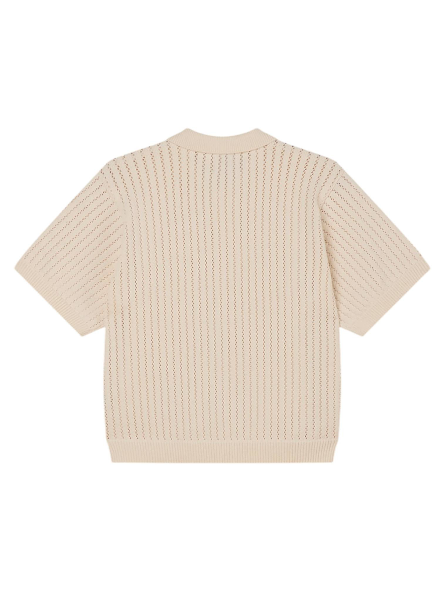 Obey Dez chandail chemise cardigan manches courtes avec col - écharpe