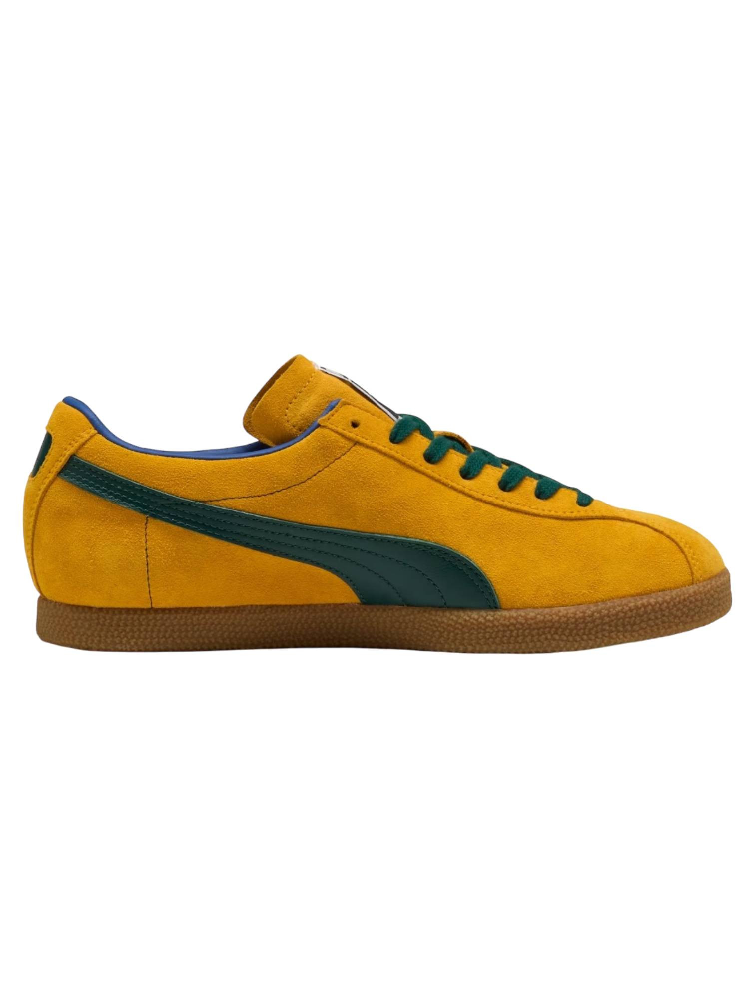 Puma Brasil sneakers in suede unisex - Tangerine-Dark Myrtle