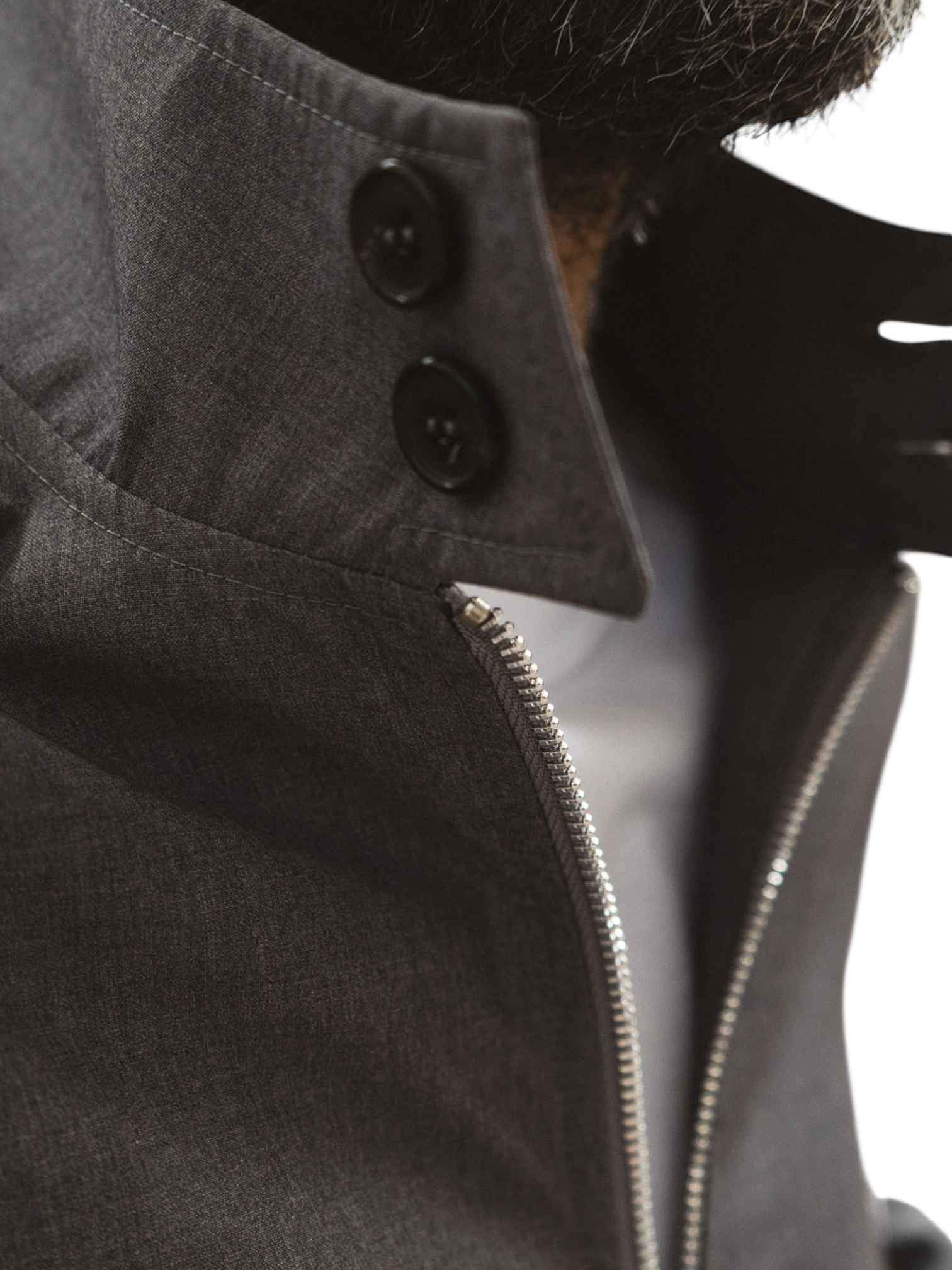 Wooden Birmingham jacket light jacket for men - anthracite