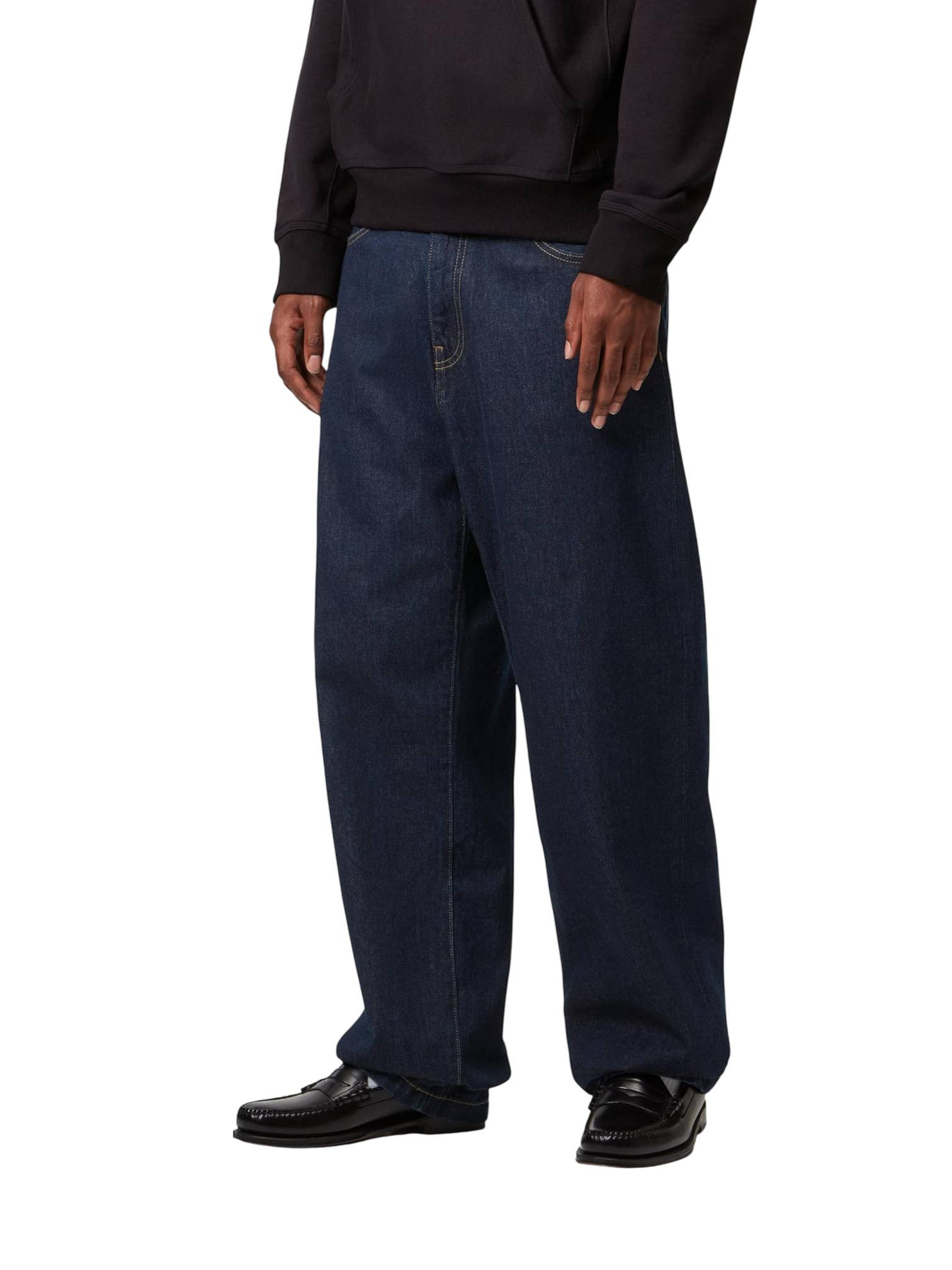 Carhartt Wip Pantalones Landon pantalones vaqueros pierna ancha - Azul enjuague