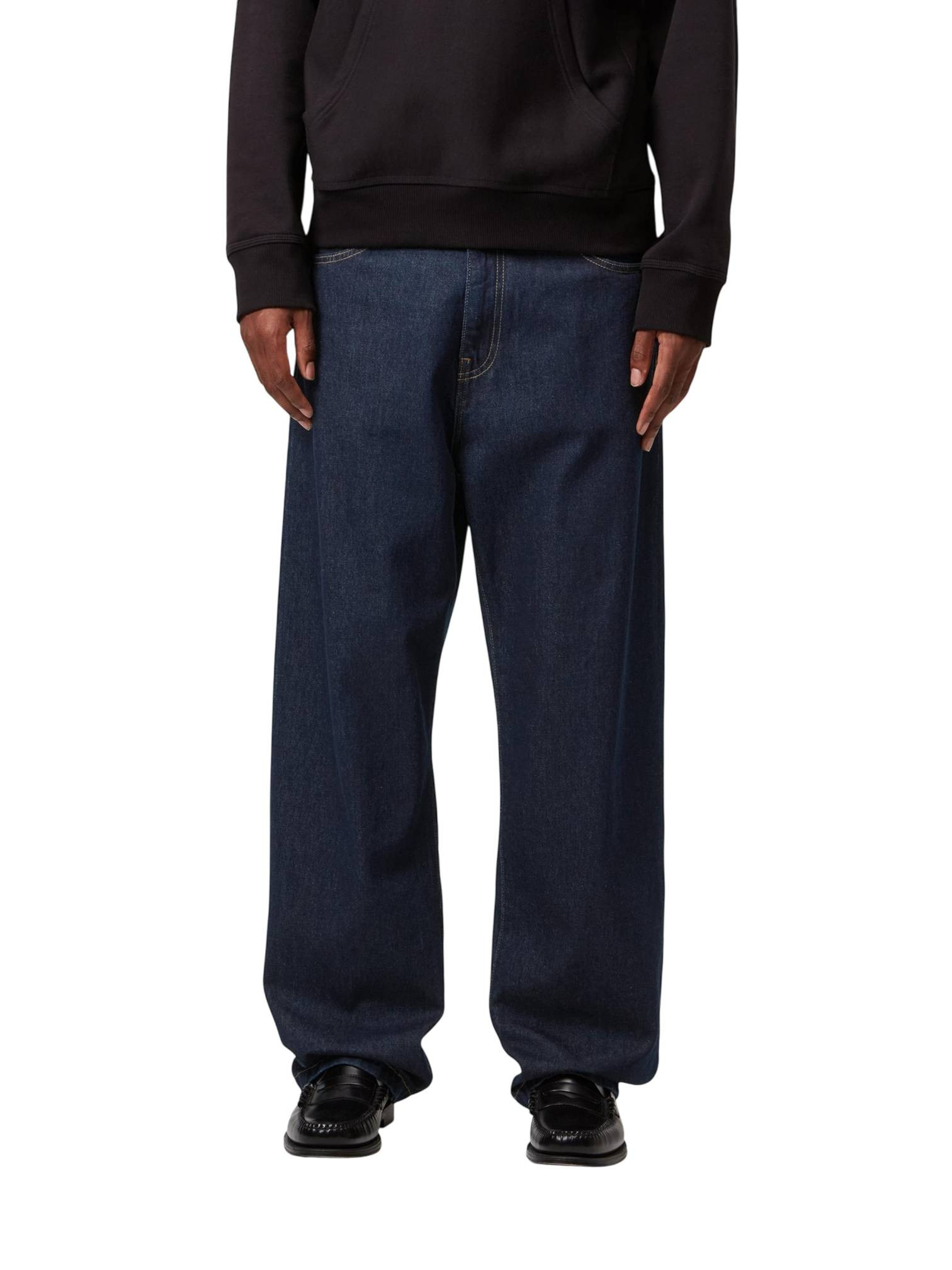 Carhartt Wip Pantalones Landon pantalones vaqueros pierna ancha - Azul enjuague