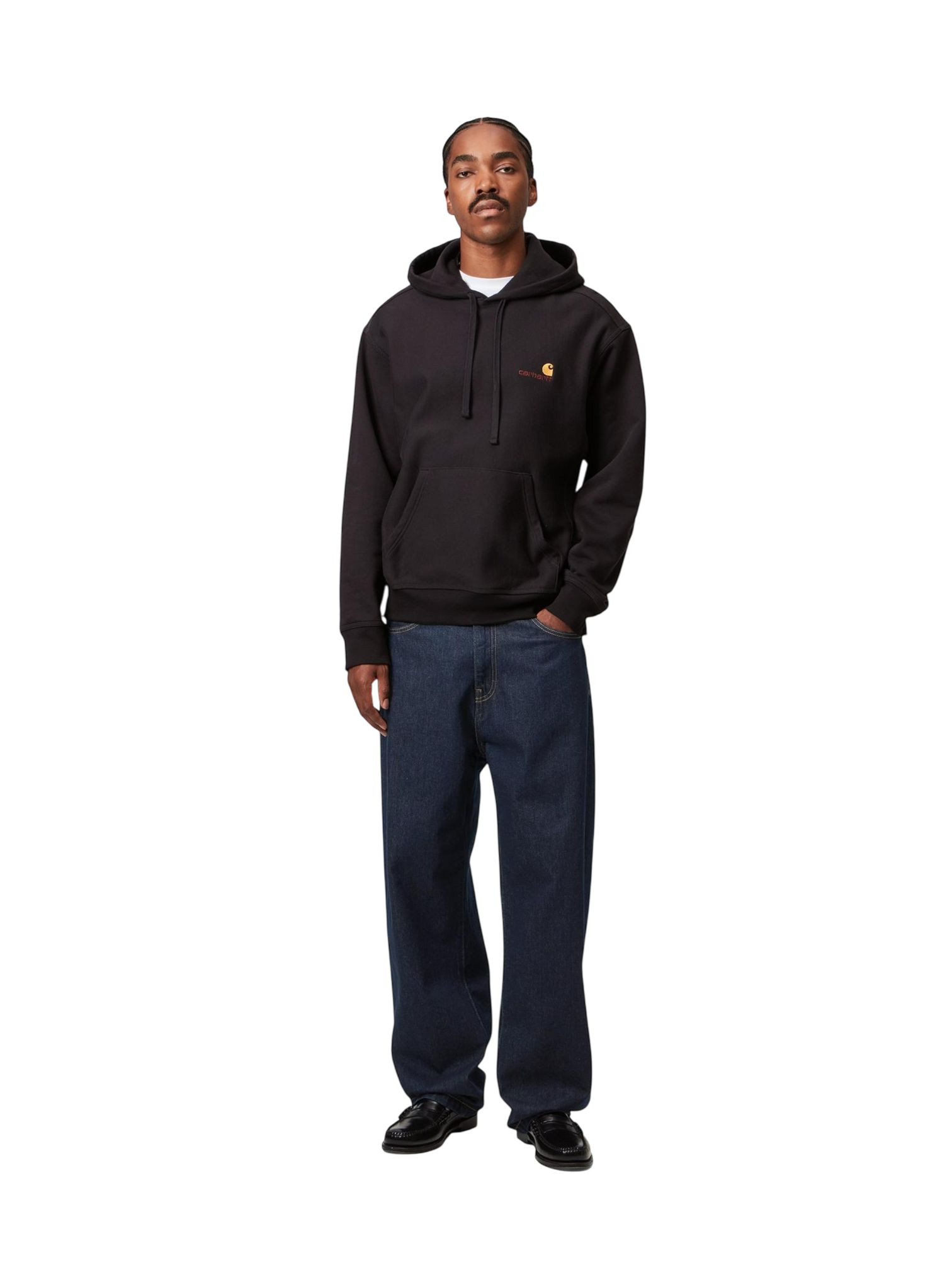 Carhartt Wip Pantalones Landon pantalones vaqueros pierna ancha - Azul enjuague