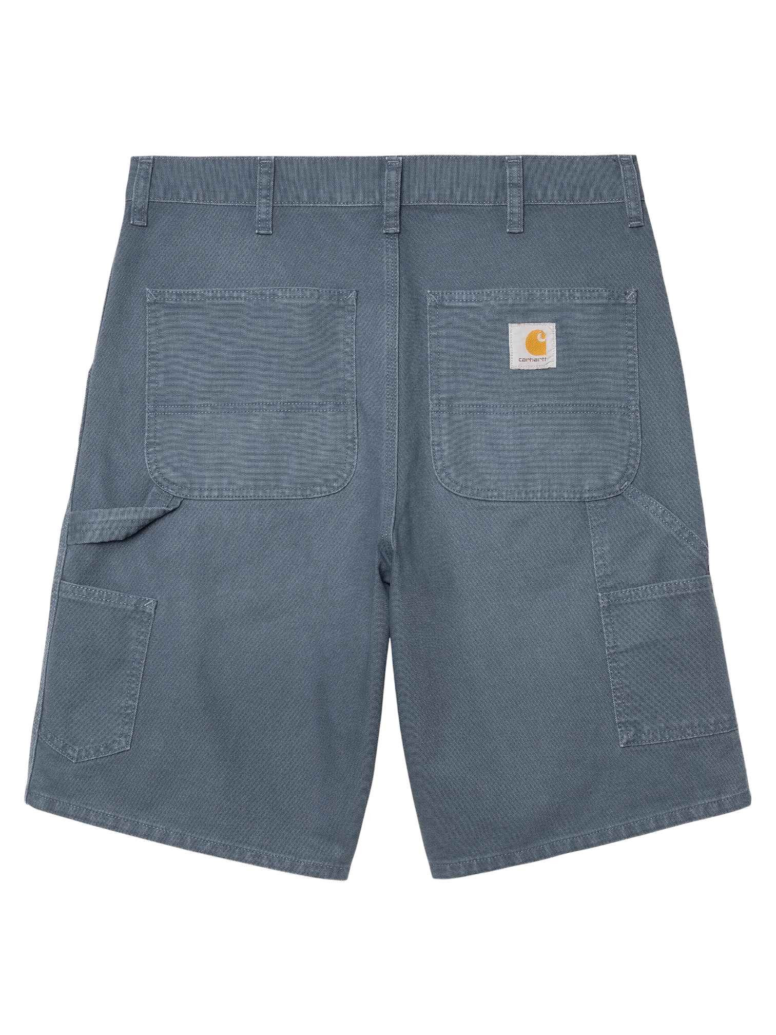 Carhartt Wip Pied court simple genou large en toile d'esclave - Dusky Blue pierre lavée