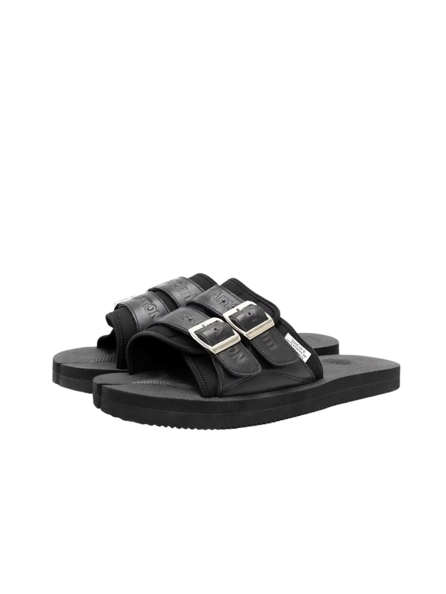 New Amsterdam Surf Association x Suicoke slider men sandals - black