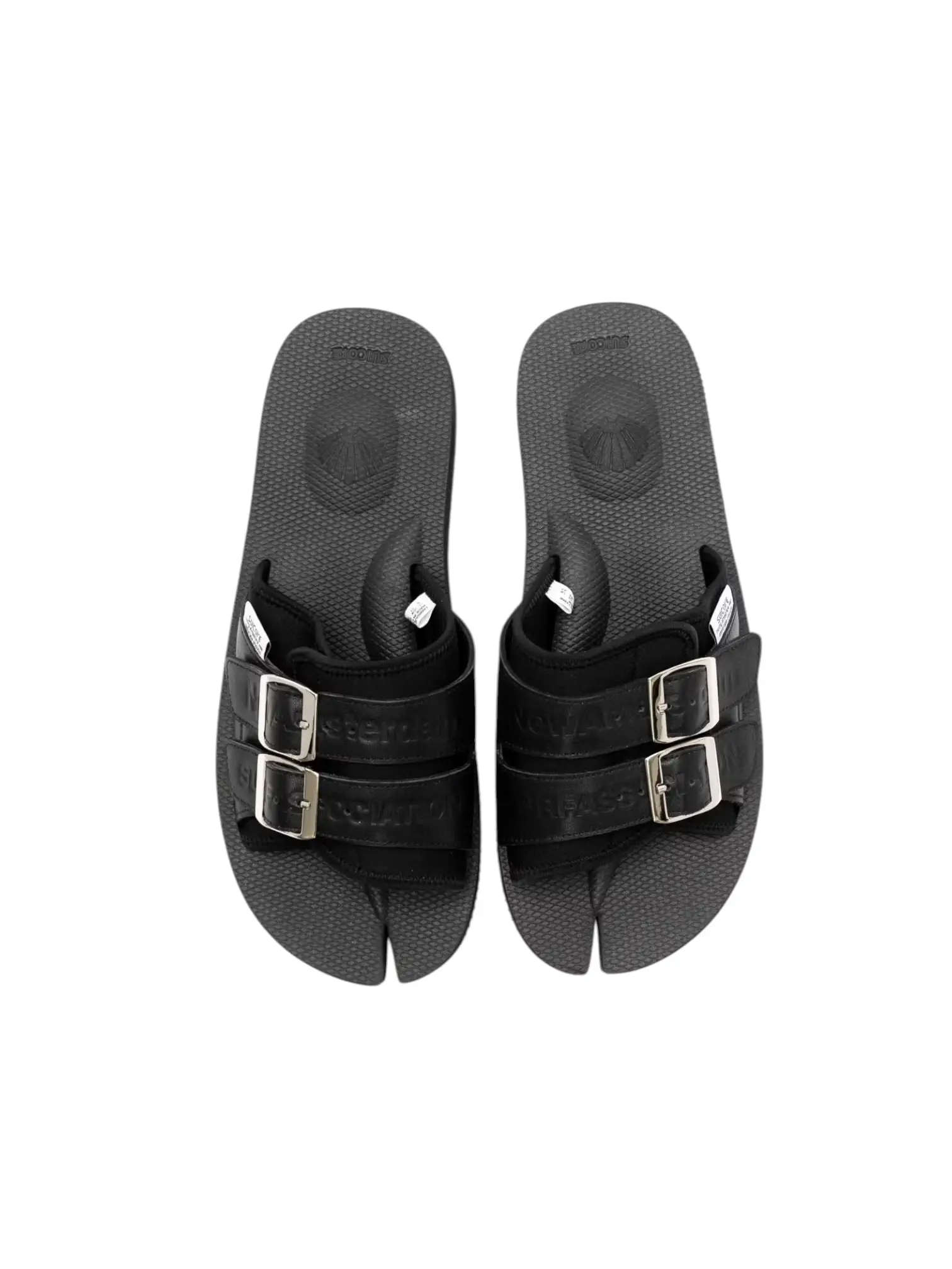 New Amsterdam Surf Association x Suicoke slider men sandals - black