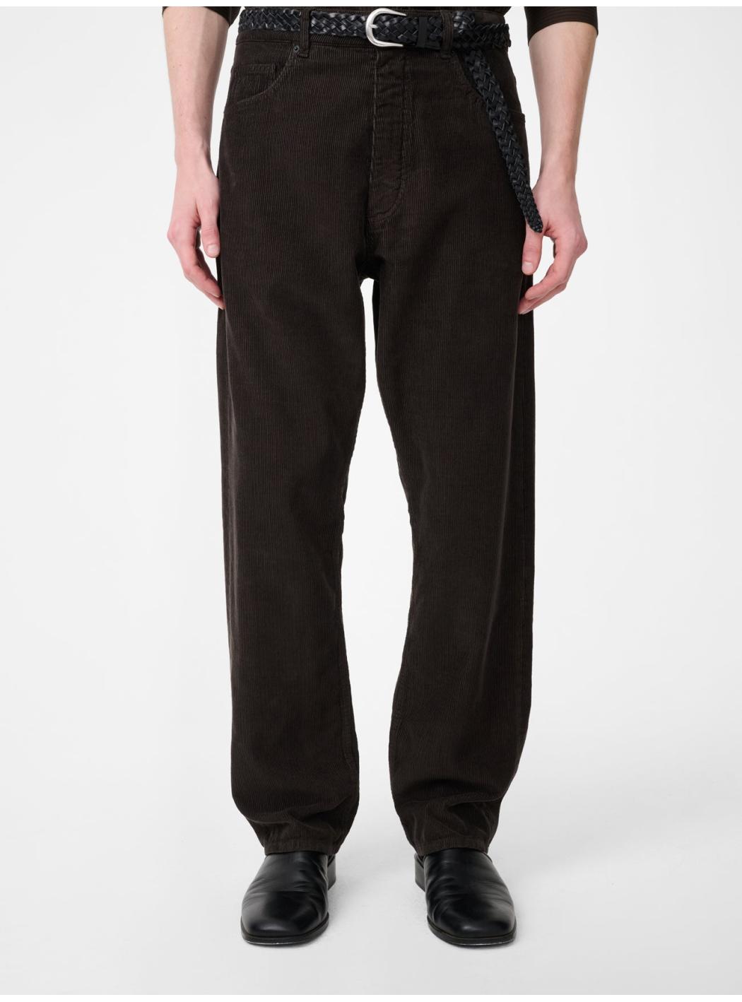 pantalón de pierna de cordón de arroz