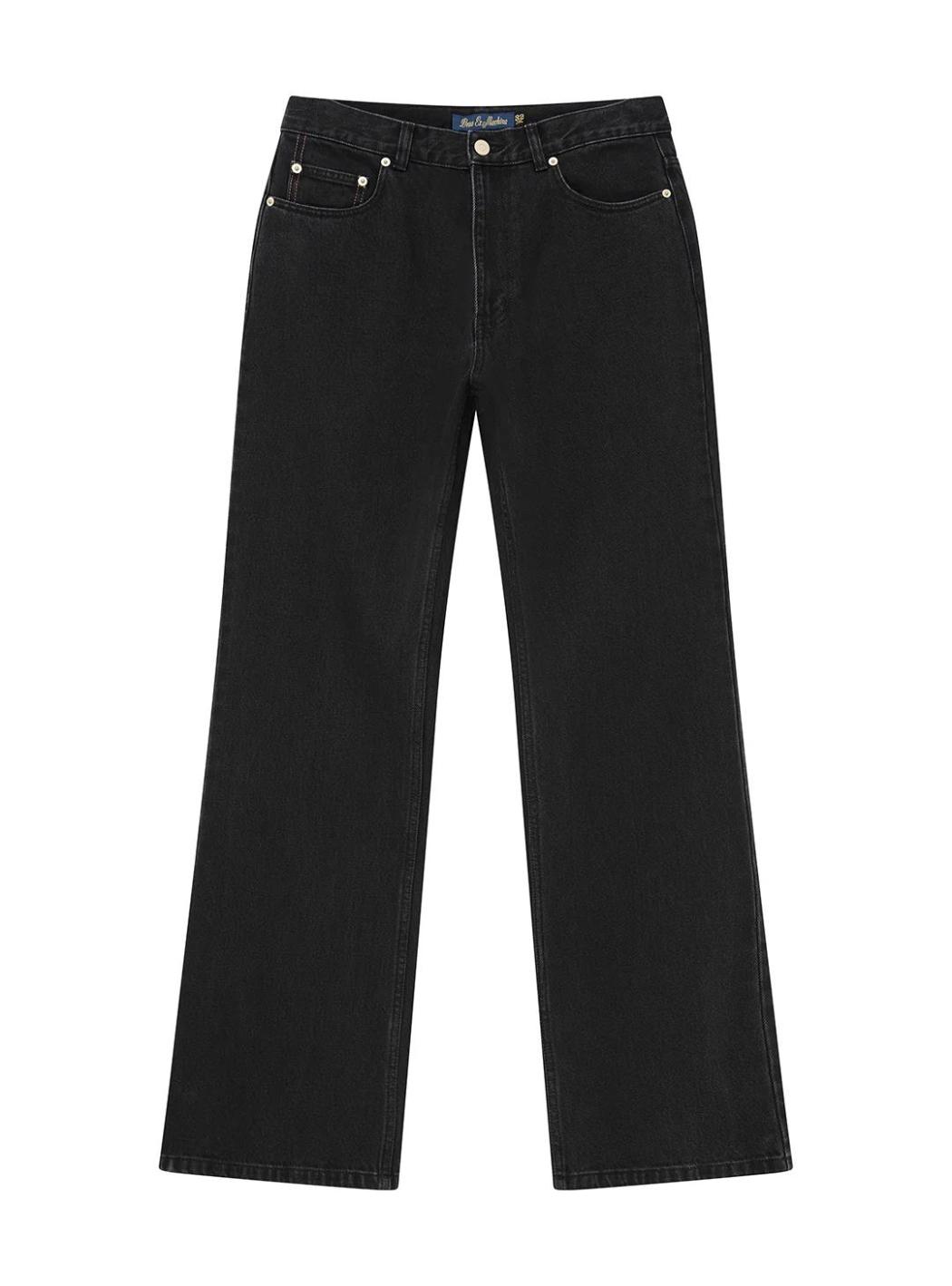 curve line bootcut jean