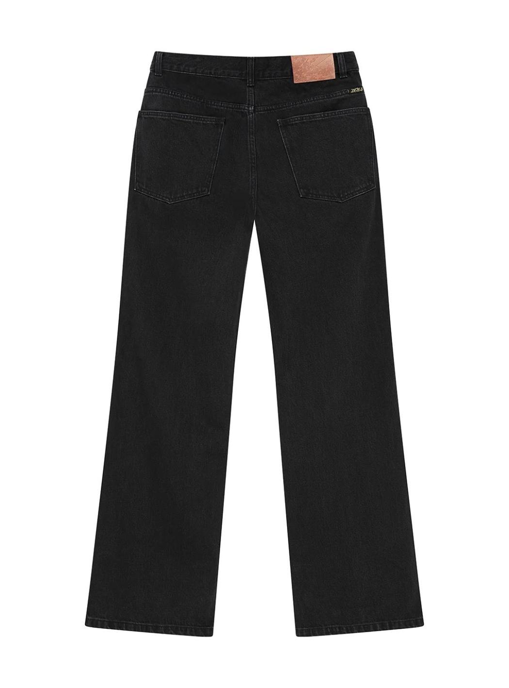 curve line bootcut jean