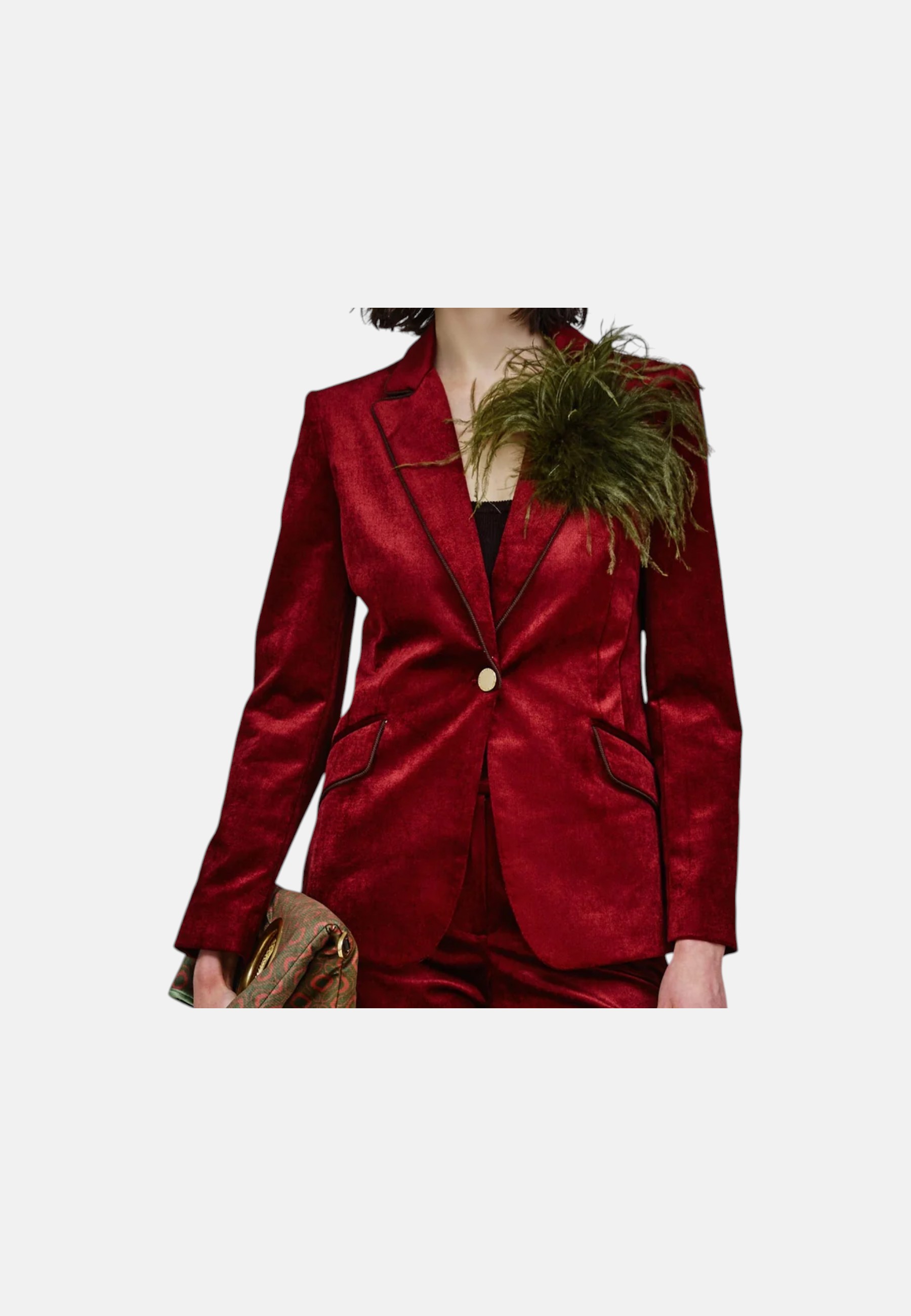 Women's Jacket Nenette 42BB-BLANC