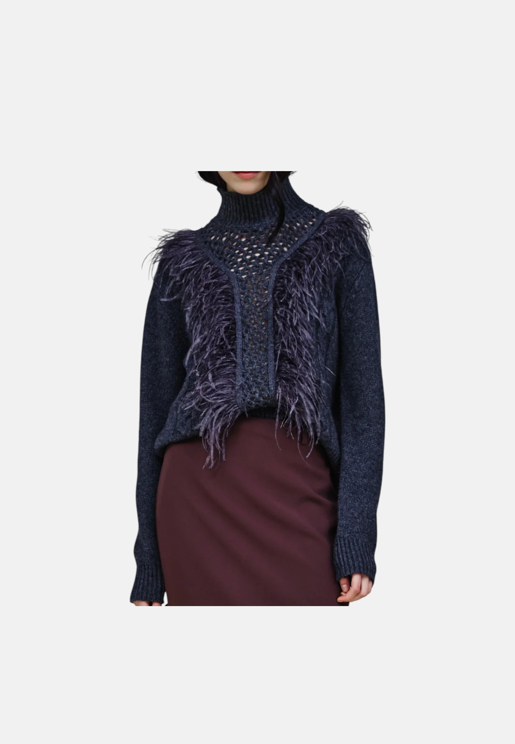 Jersey de mujeres Nenette 42BB-MUCCINO
