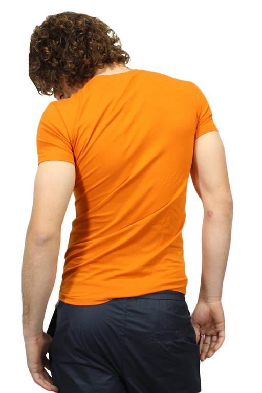Emporio Armani 1110352R523 Ochre Men's T-Shirt - Picture 3 of 4