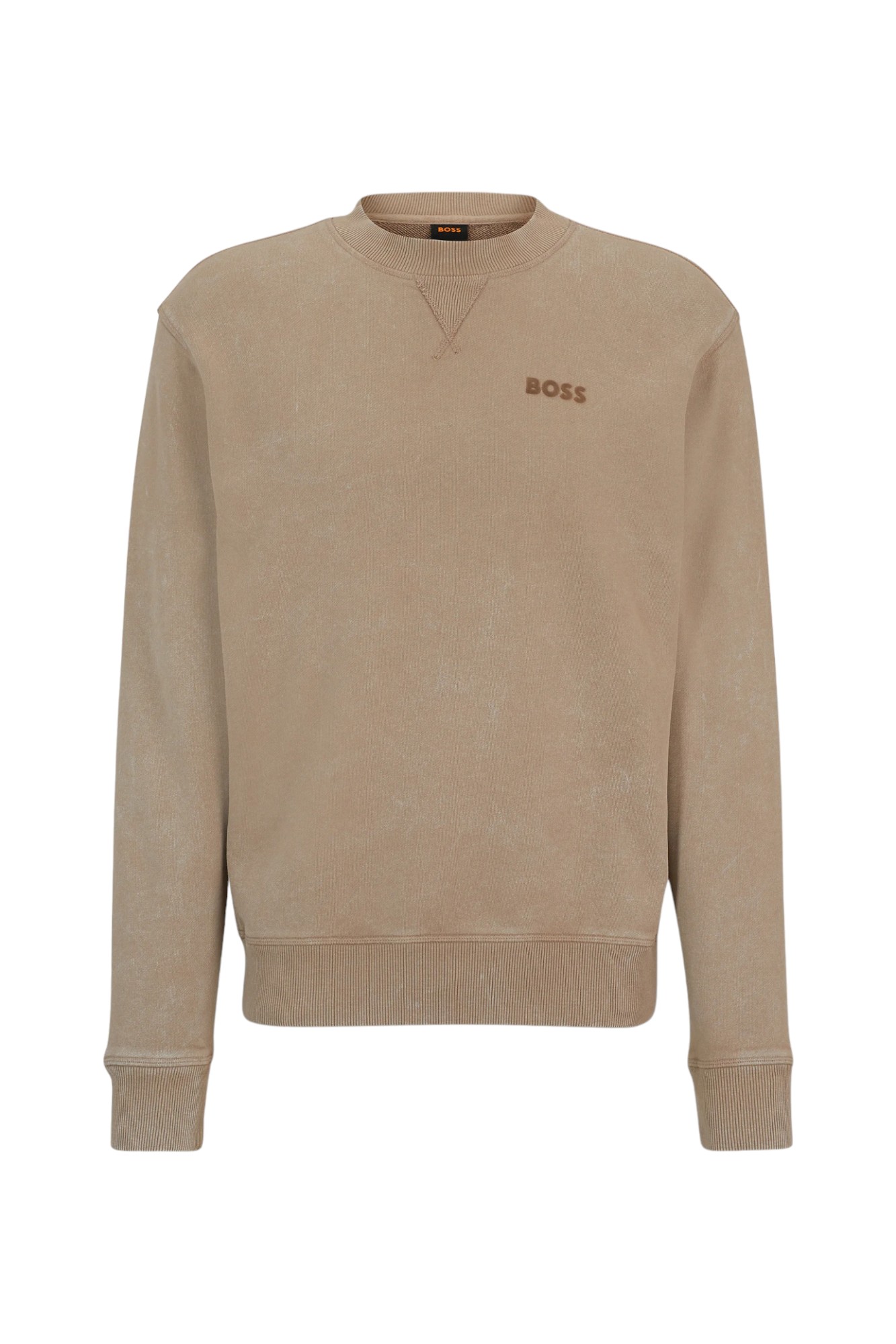 Boss Herren Sweatshirt 50505268 Open Brown - Bild 6 von 10