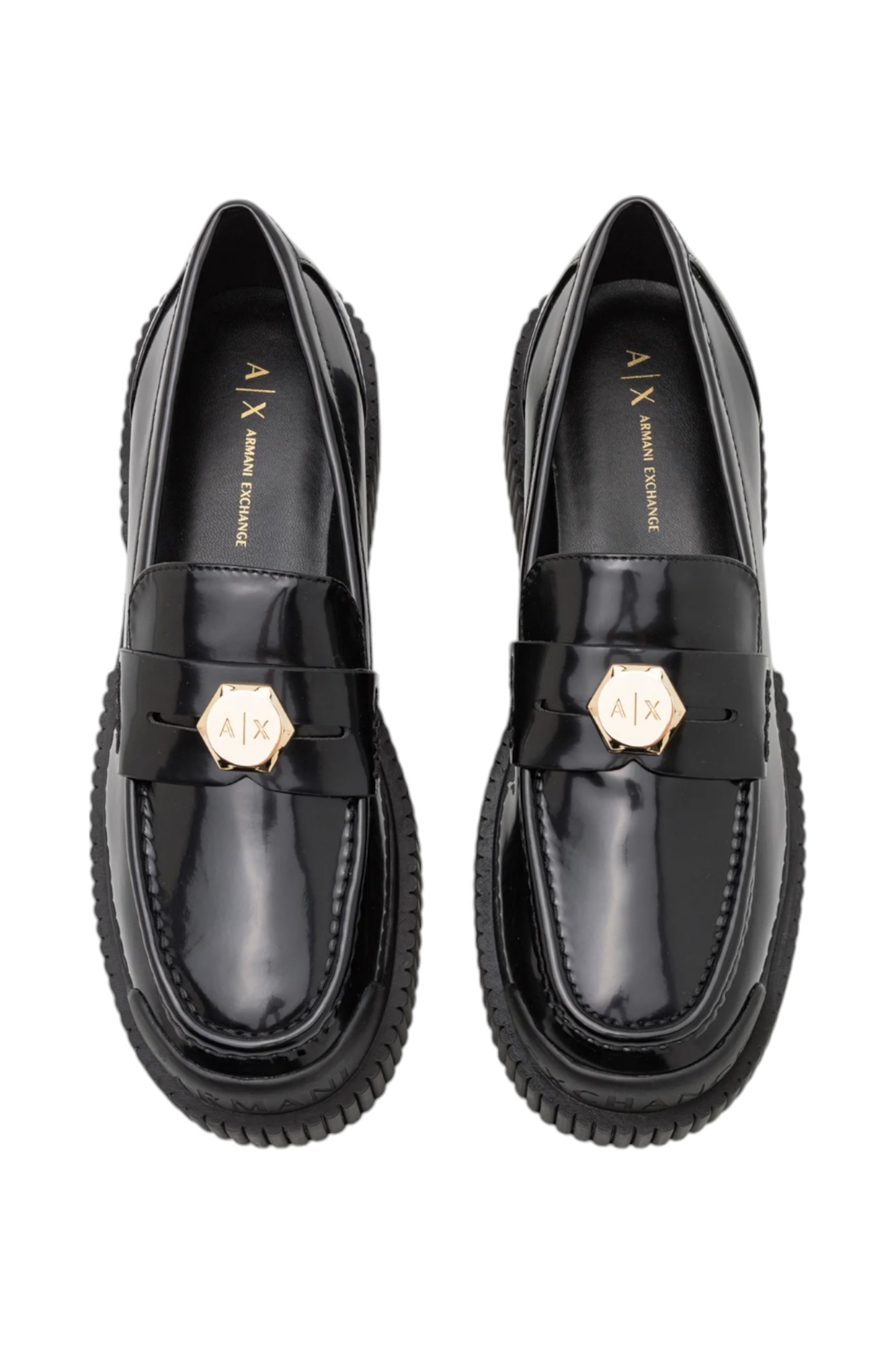 Mocassino Donna Armani Exchange XDA005XV878 Nero - Imagen 10 de 13