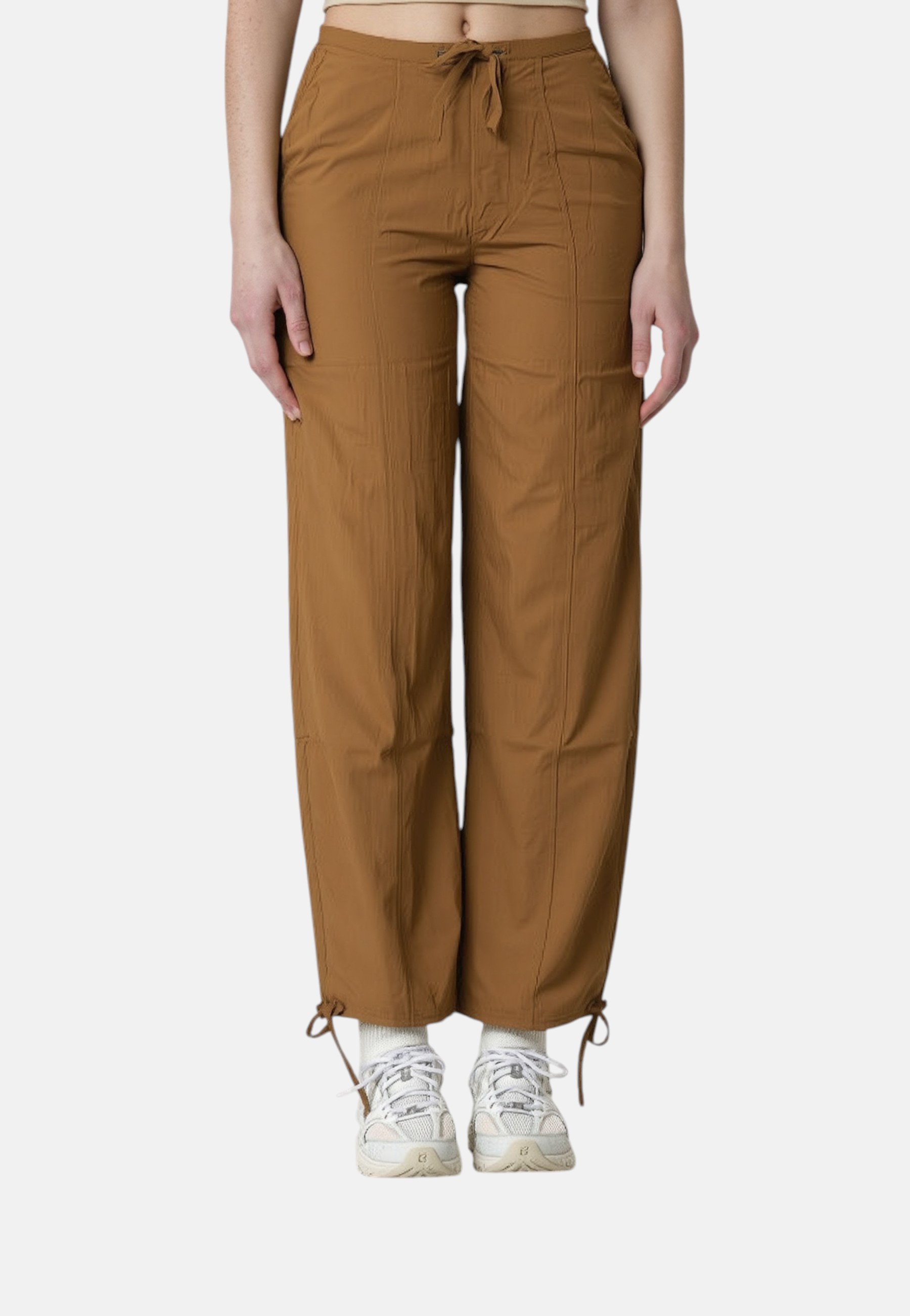 Pantaloni Donna Calvin Klein J20J225338 Brown - Imagen 8 de 8