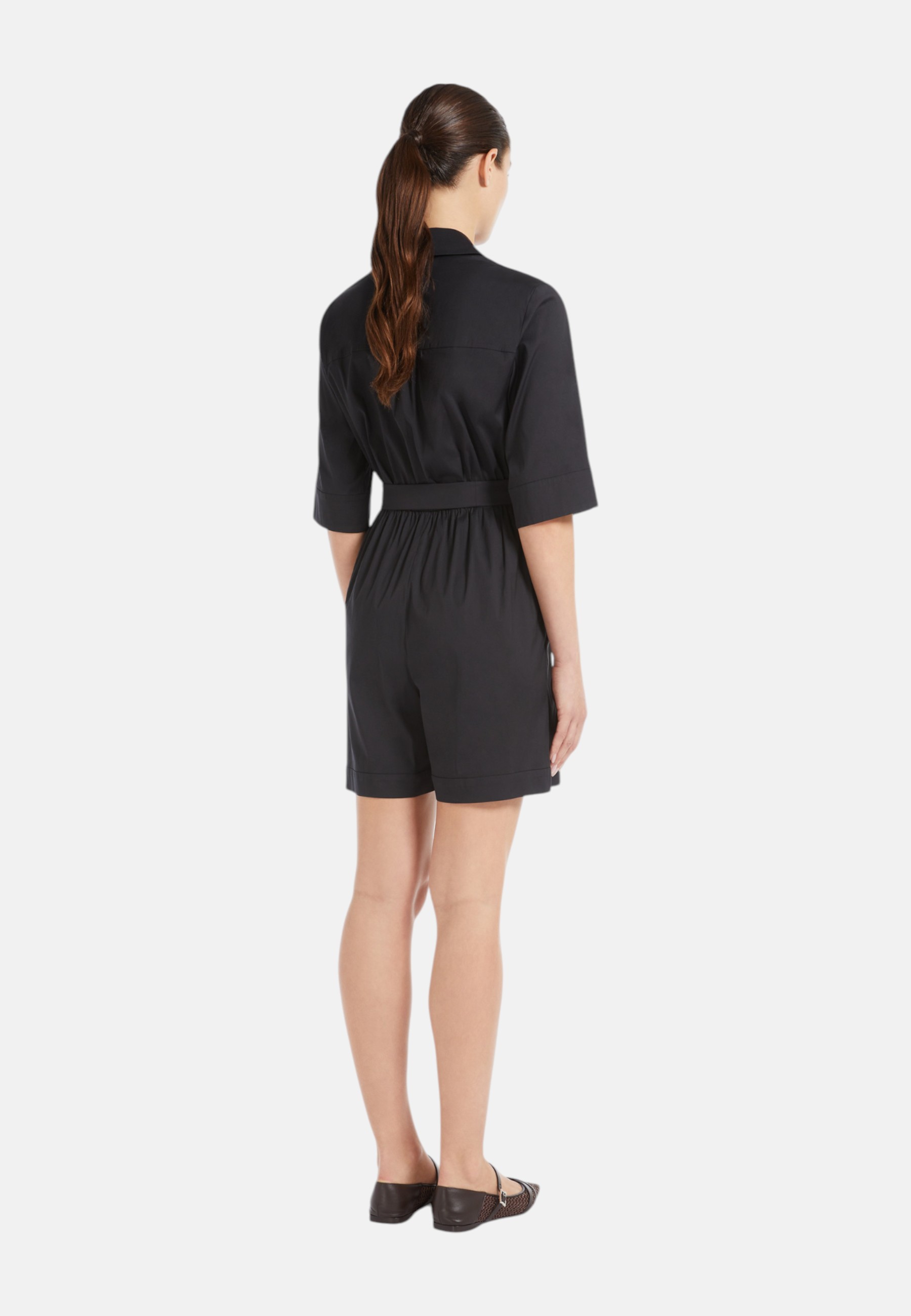Salopette Donna Max Mara 2516241019 Nero - Imagen 9 de 10