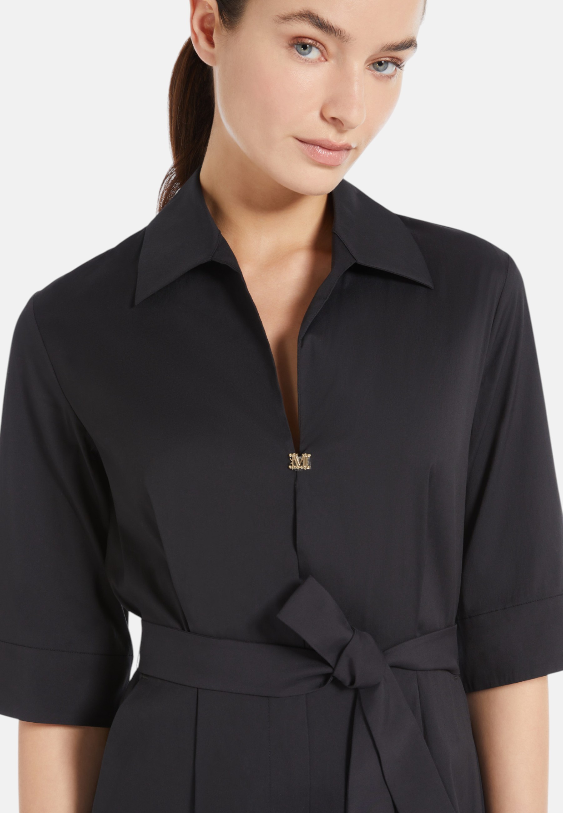 Salopette Donna Max Mara 2516241019 Nero - Imagen 10 de 10