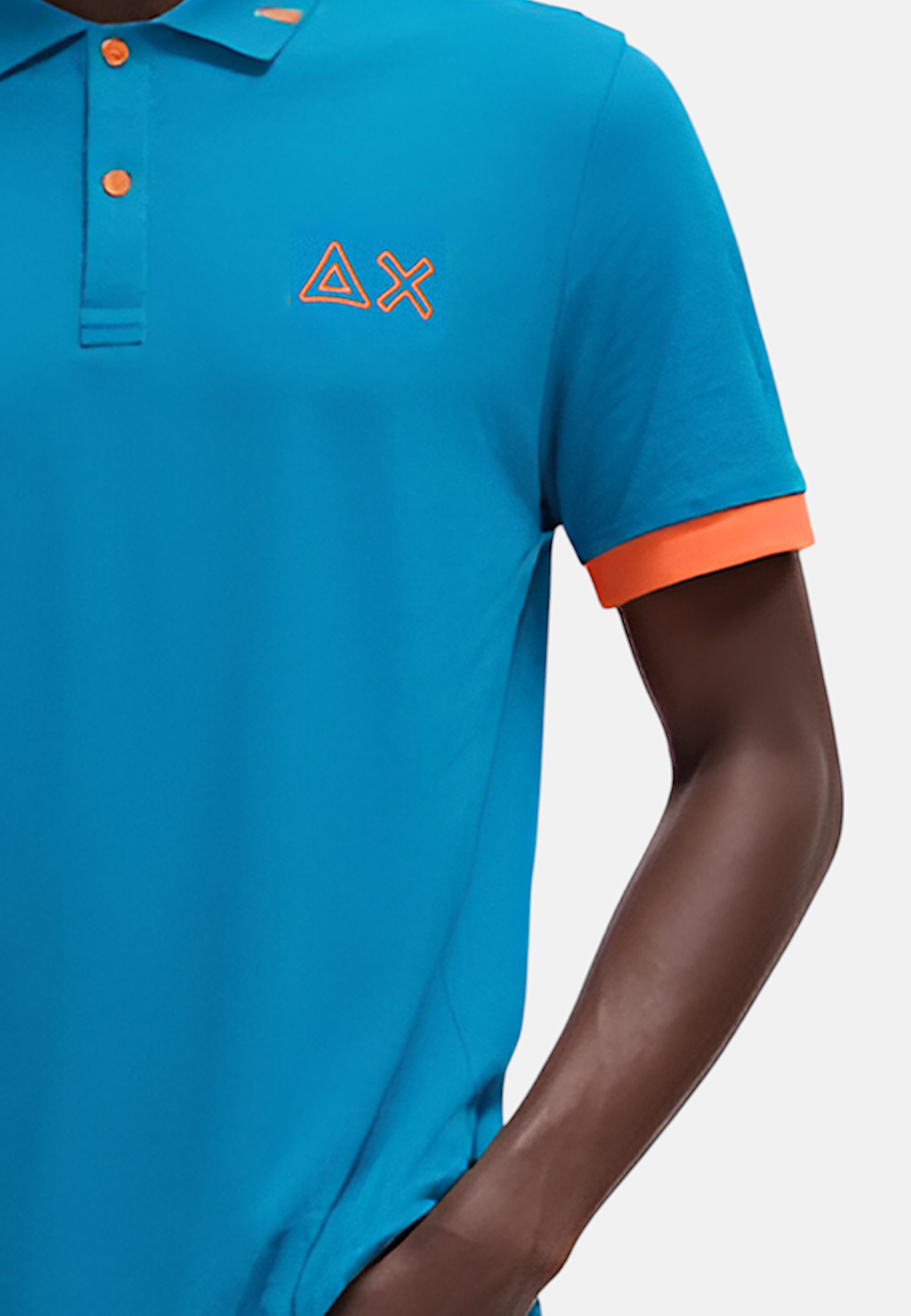Polo Uomo Sun68 A35122 Ottanio chiaro - Imagen 10 de 10