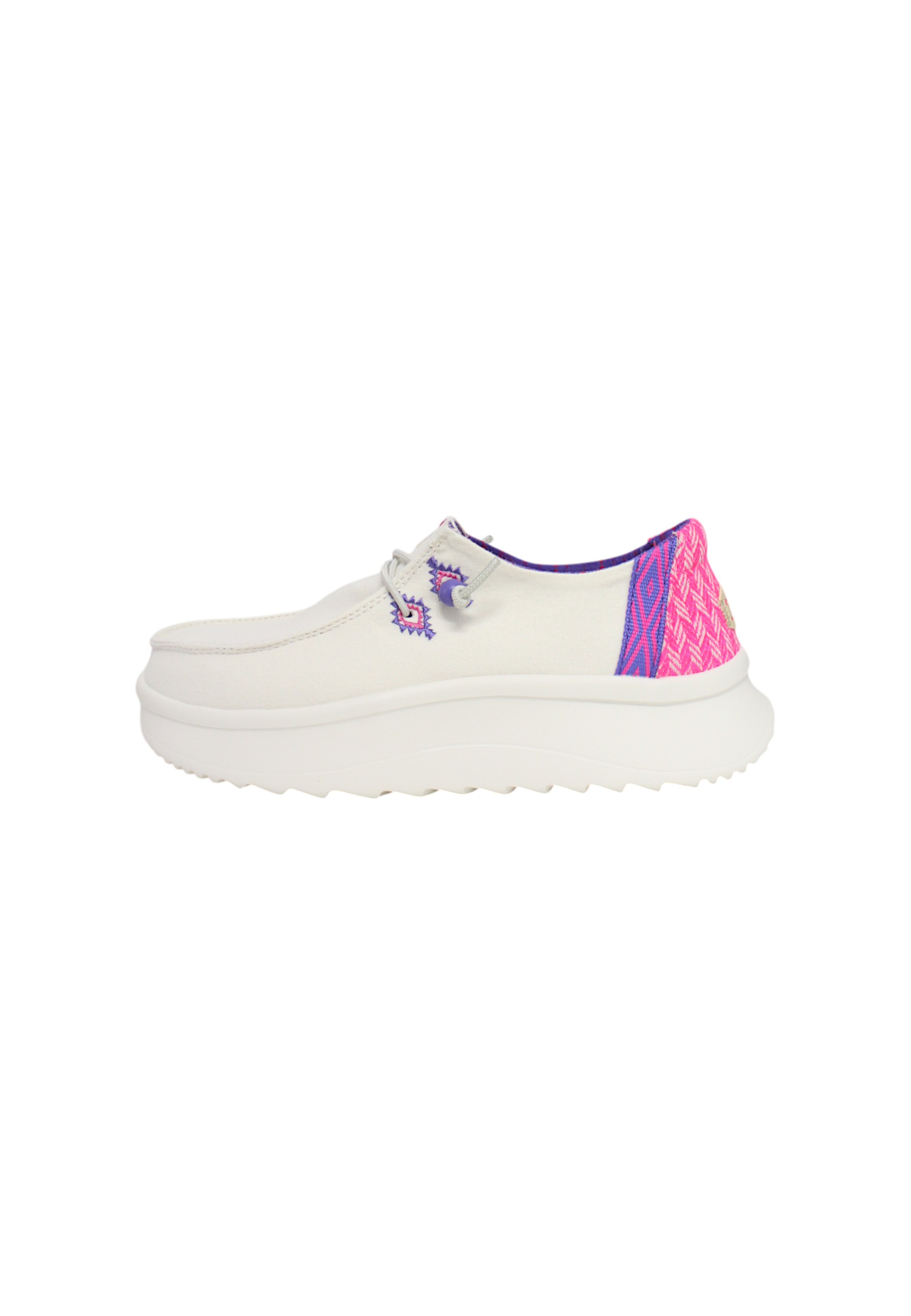 Mocassino Donna Hey Dude HD41946 White/pink - Imagen 6 de 10