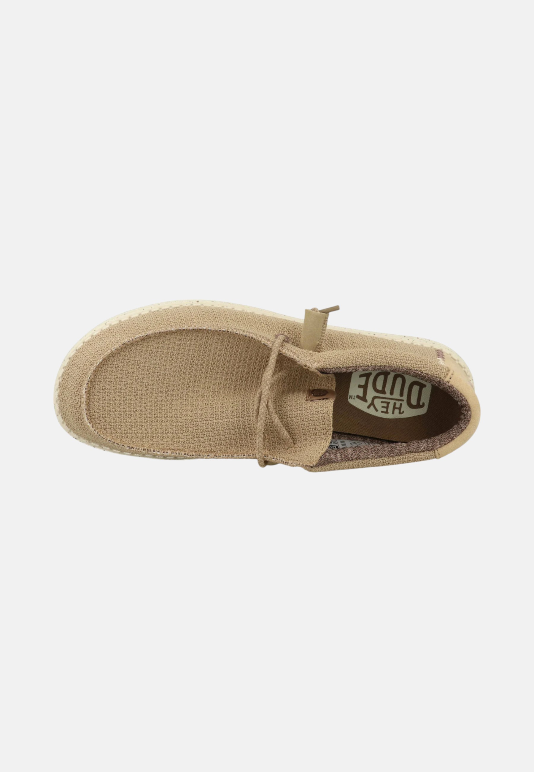 Mocassino Uomo Hey Dude HD40403 Tan/white - Imagen 8 de 10