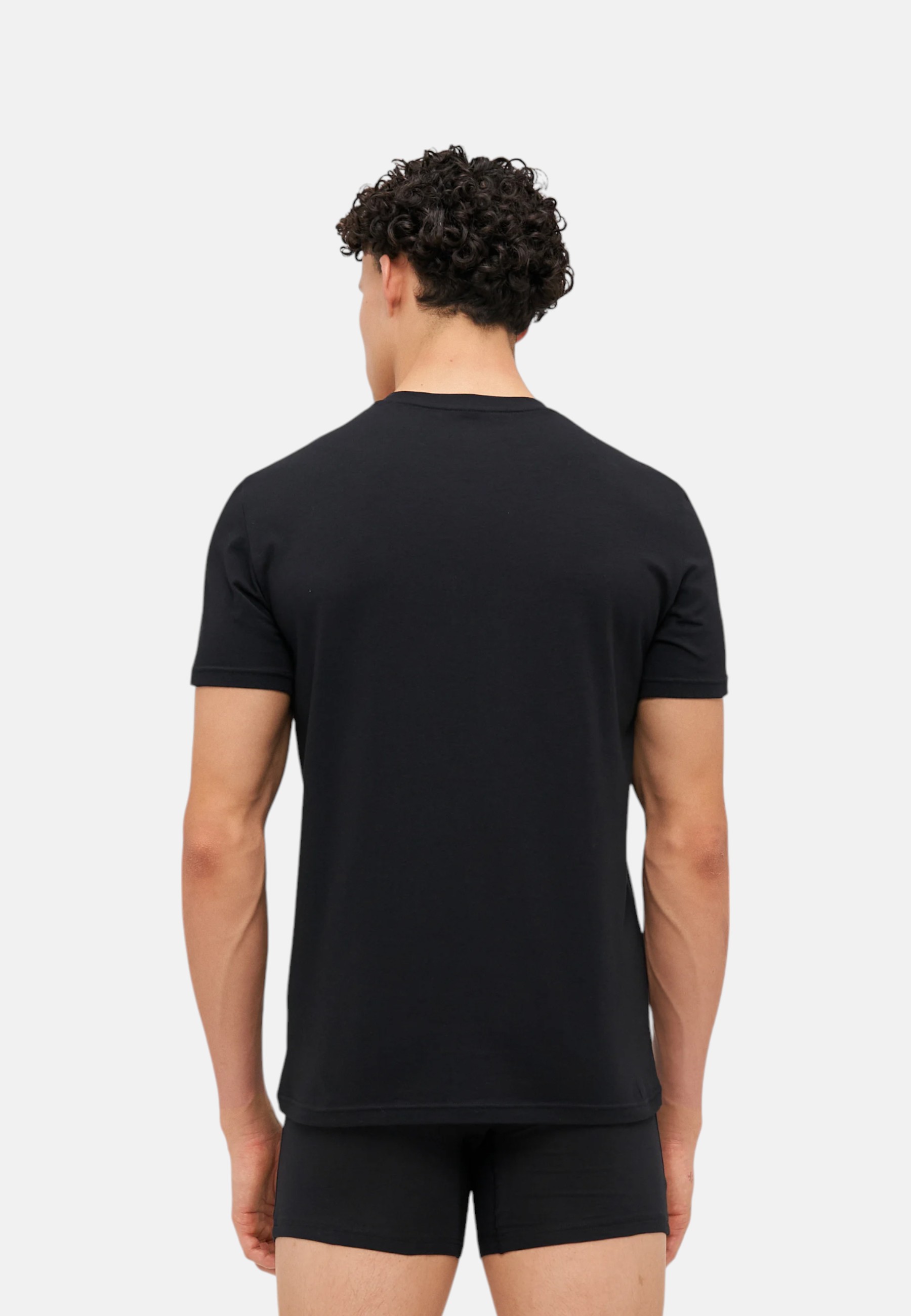 Bi-Pack Herren T-Shirt Emporio Armani EM000391AF10776 Bla - Bild 9 von 10