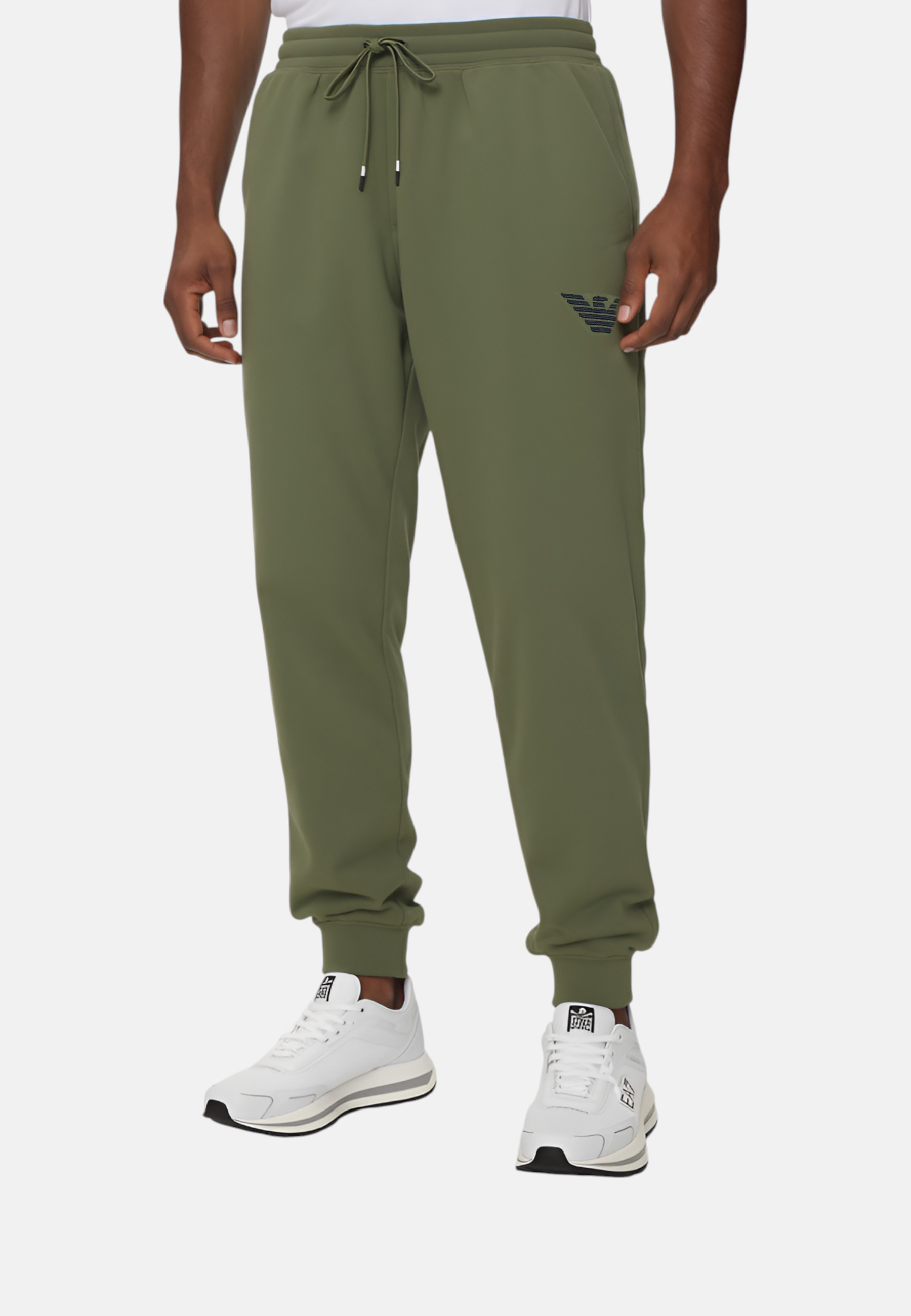Tuta Uomo Emporio Armani 1121154F571 Oliva - Imagen 9 de 10