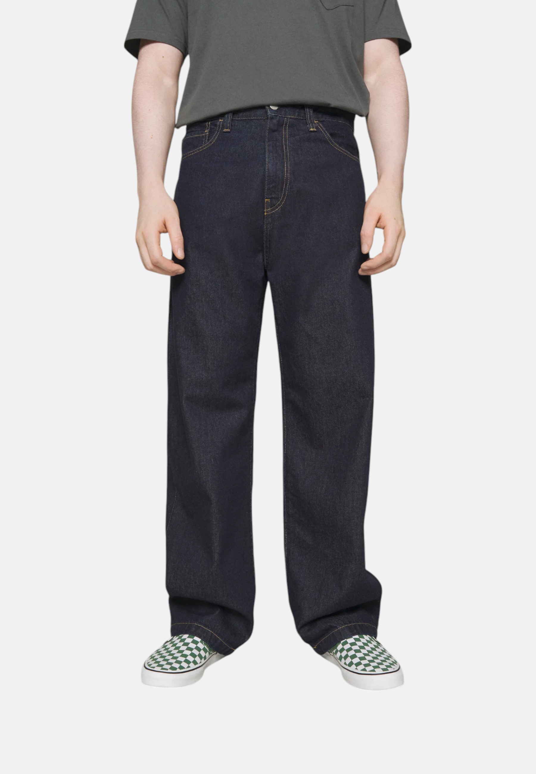 Carhartt Herren Jeans 10304680102 Blau rinsed - Bild 9 von 10