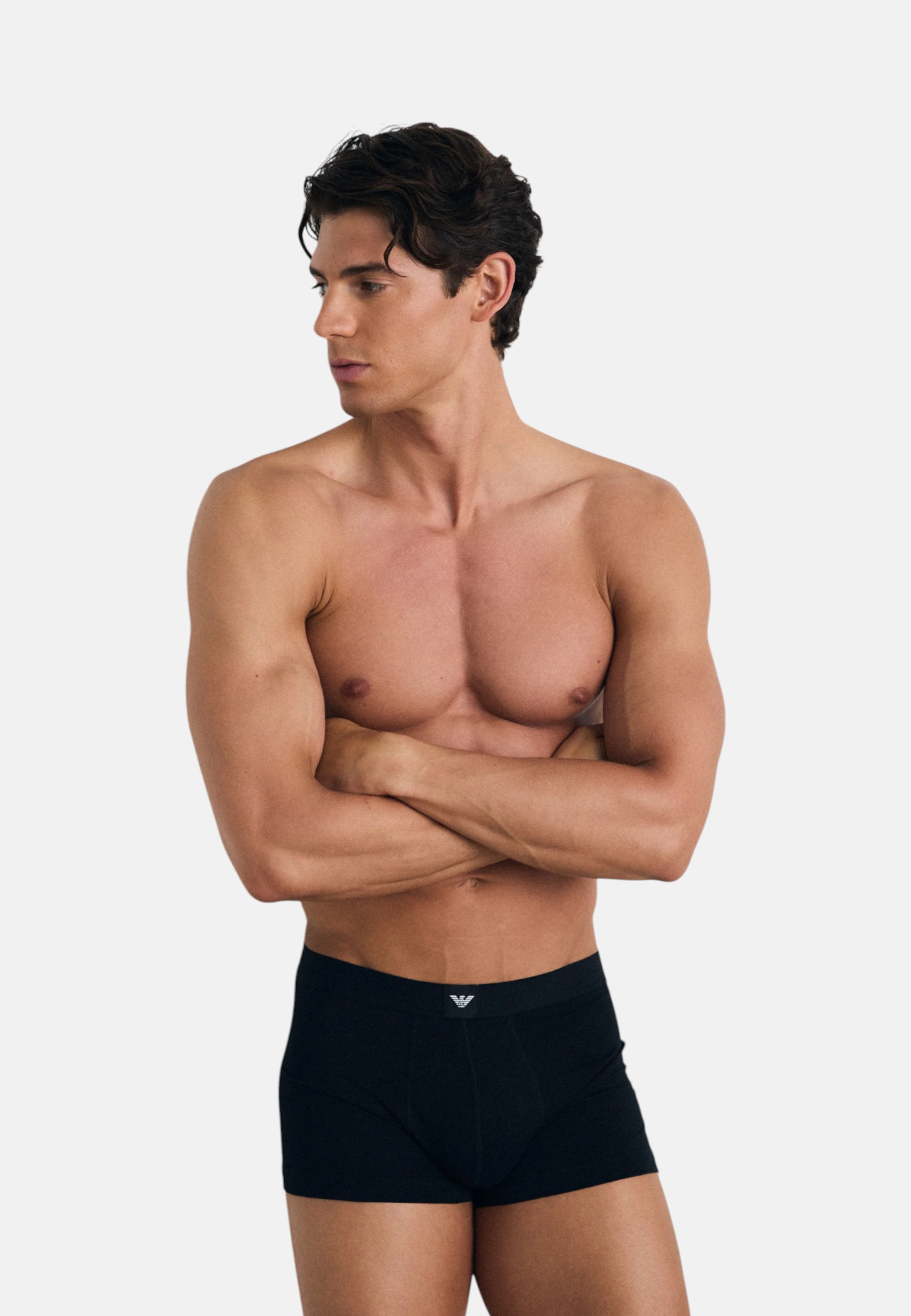 3er Pack Boxershorts Uomo Emporio Armani schwarz/schwarz/black - Bild 8 von 12